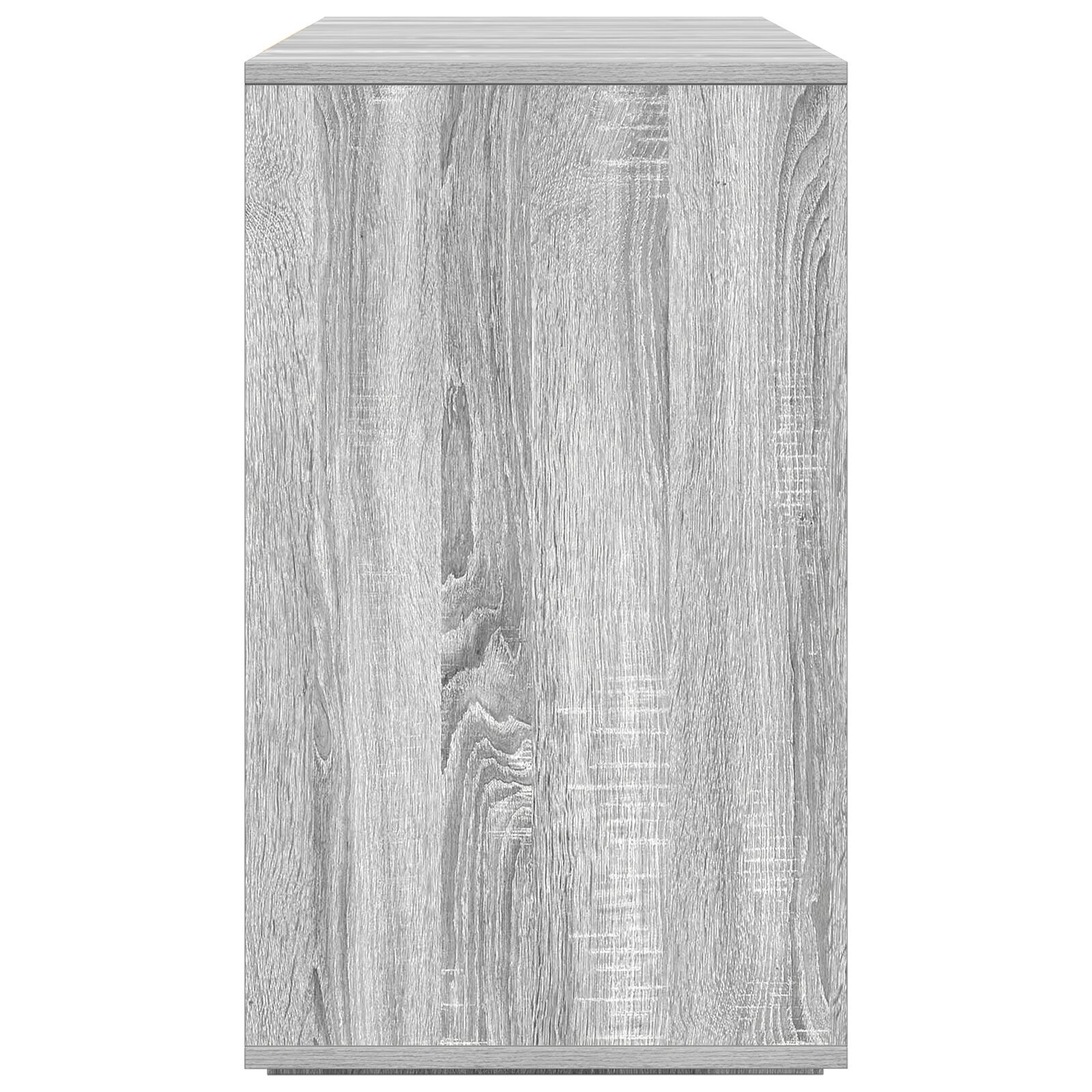 vidaXL Bufet Gri Gri Sonoma Lemn prelucrat 135 x 41 x 75 cm Bufet Gri vidaXL Bufet Gri Gri Sonoma Lemn prelucrat 135 x 41 x 75 cm Bufet Gri