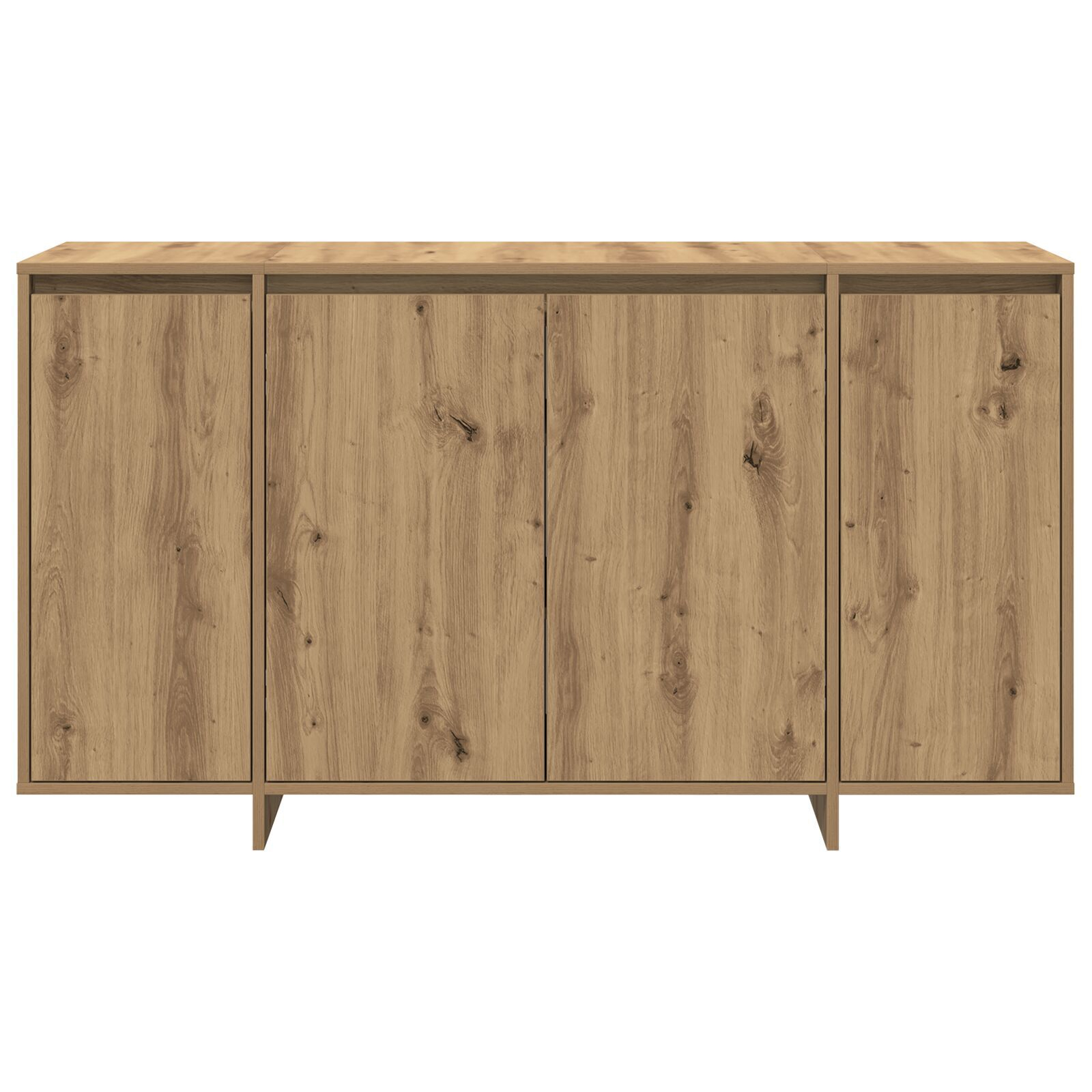 vidaXL Bufet din Stejar Stejar Artisan Lemn Compozit 135 x 41 x 75 cm vidaXL Bufet din Stejar Stejar Artisan Lemn Compozit 135 x 41 x 75 cm