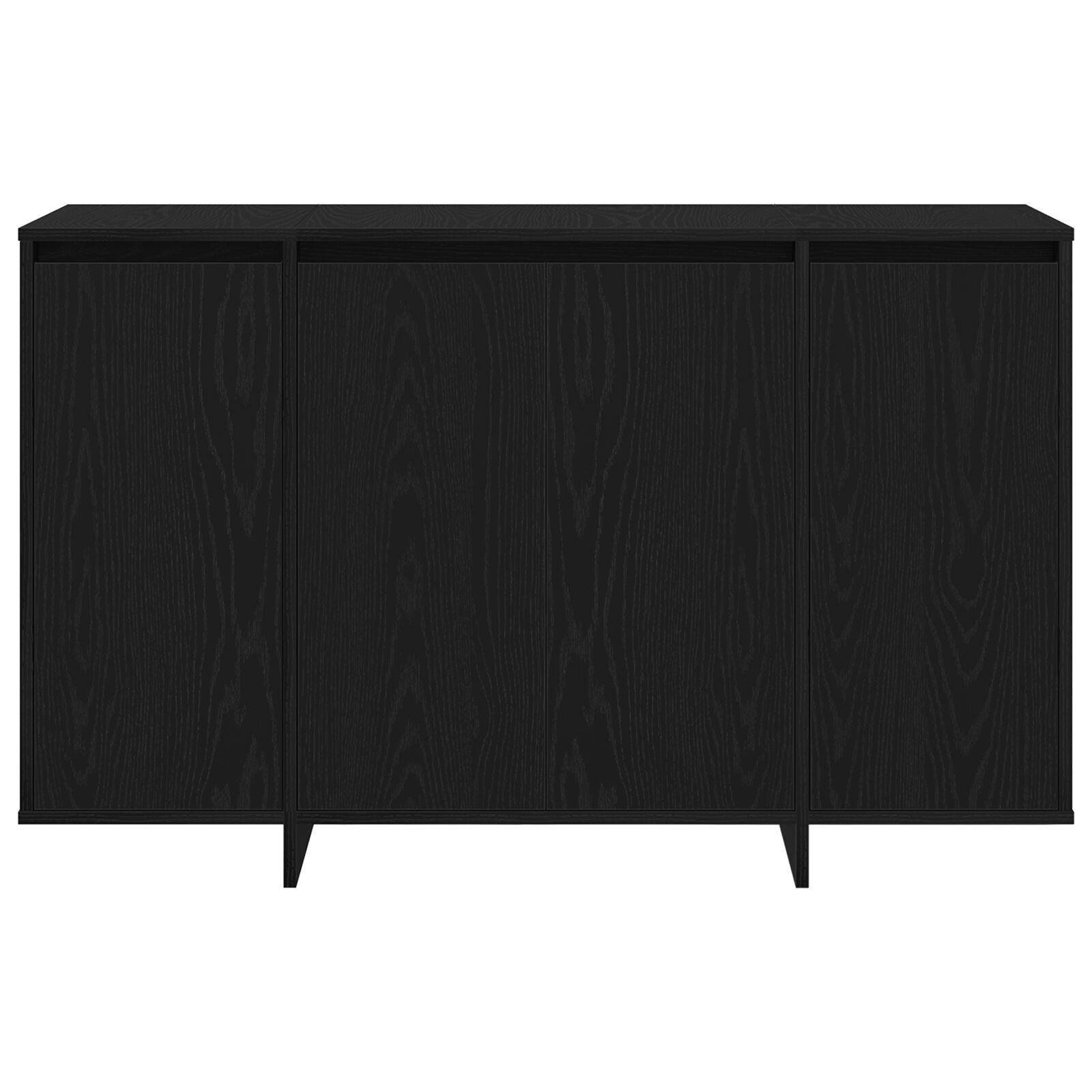 vidaXL Bufet Stejar negru 120 x 41 x 75 cm Lemn compozit