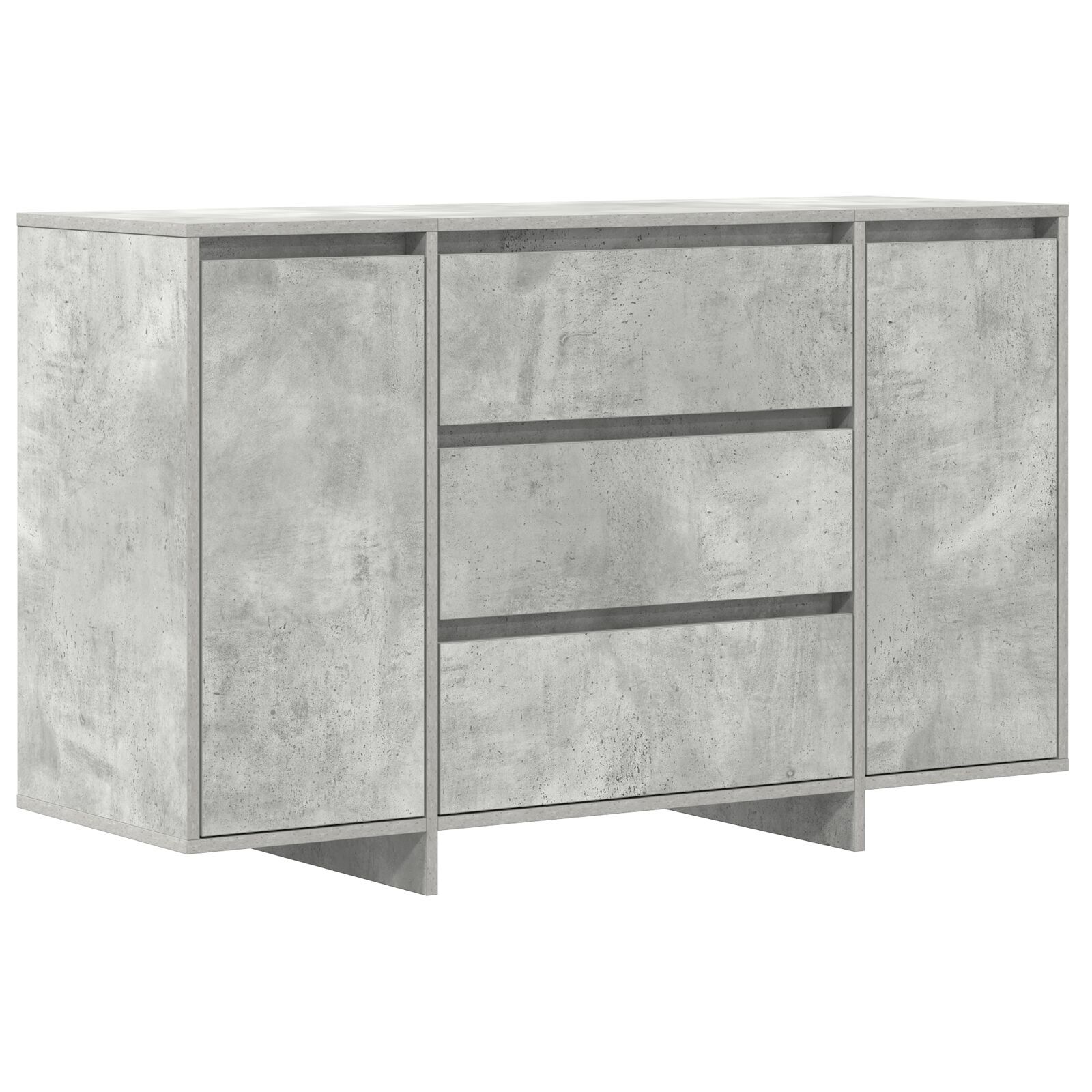 vidaXL Bufet Gri Beton 120x41x75 cm Lemn Ușor vidaXL Bufet Gri Beton 120x41x75 cm Lemn Ușor