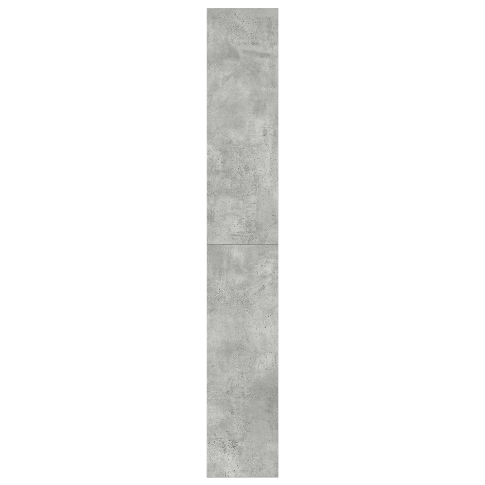 vidaXL Bibliotecă cu raft Gri beton 80 x 30 x 198 cm Lemn compozit