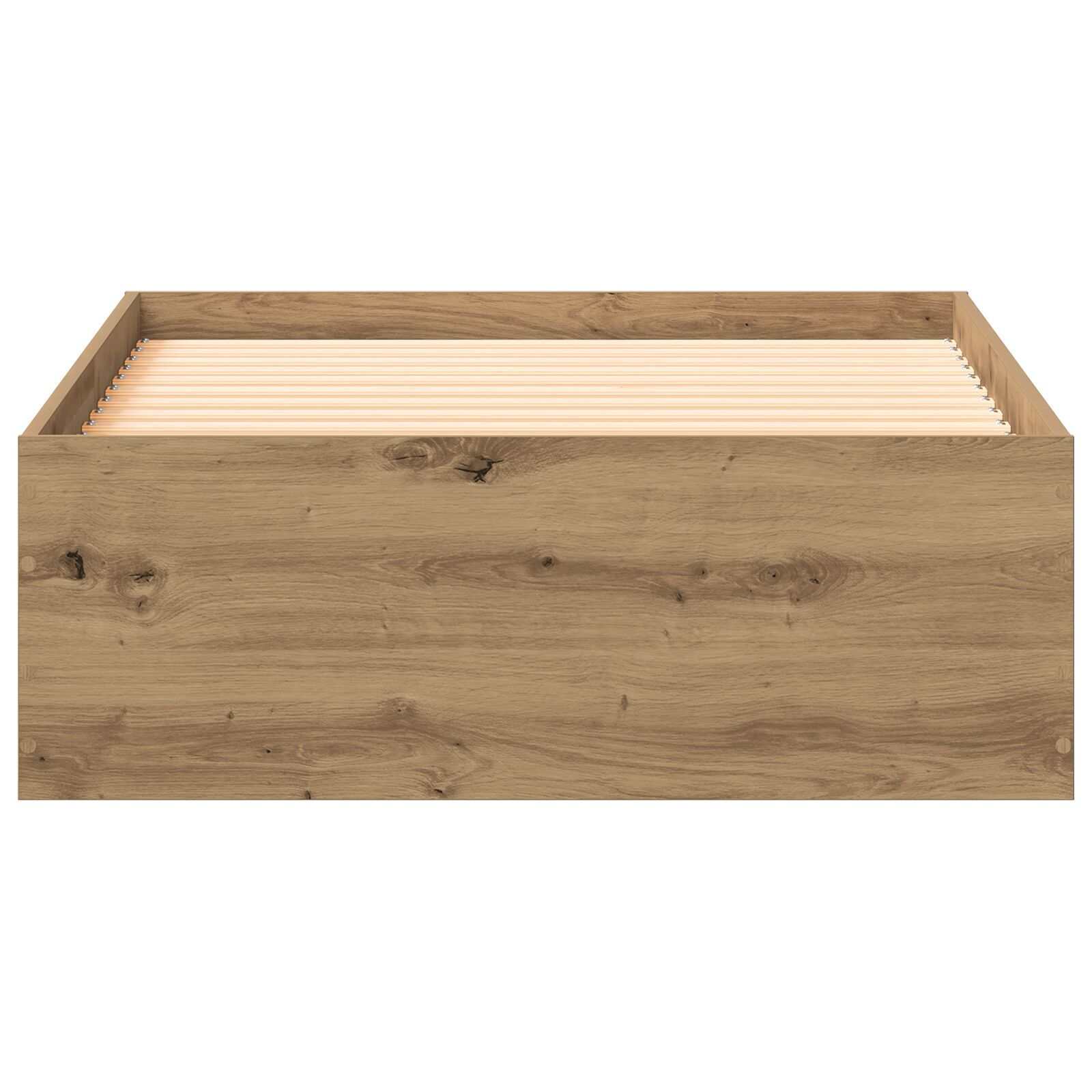 Rama de pat vidaXL Artisan Stejar 90x190 cm Lemn prelucrat