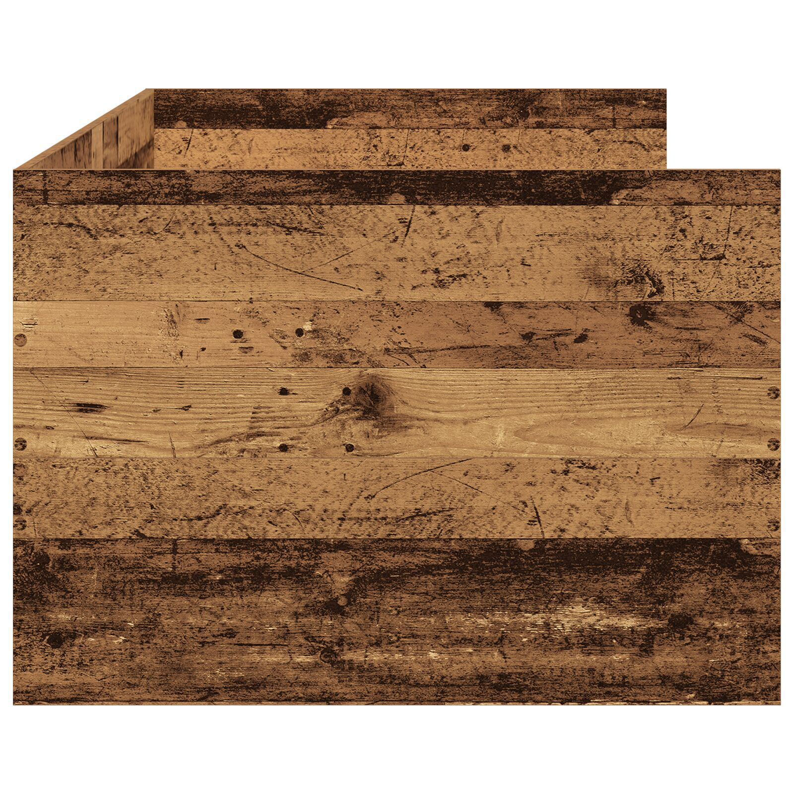 vidaXL Cadru de daybed cu sertare Lemn vechi 90 x 200 cm Lemn compozit