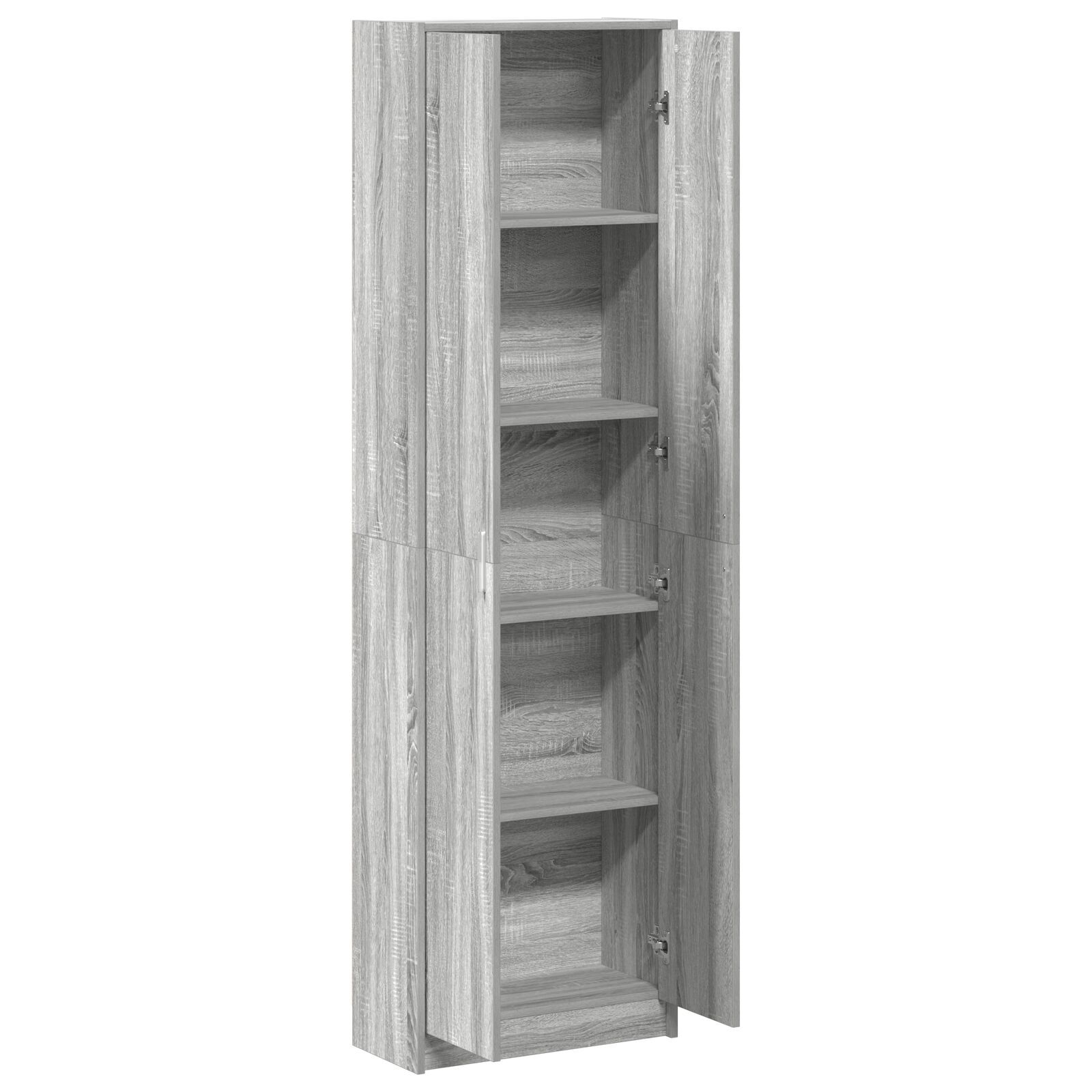 vidaXL Dulap Gri Sonoma 55x25x189 cm din lemn prelucrat vidaXL Dulap Gri Sonoma 55x25x189 cm din lemn prelucrat