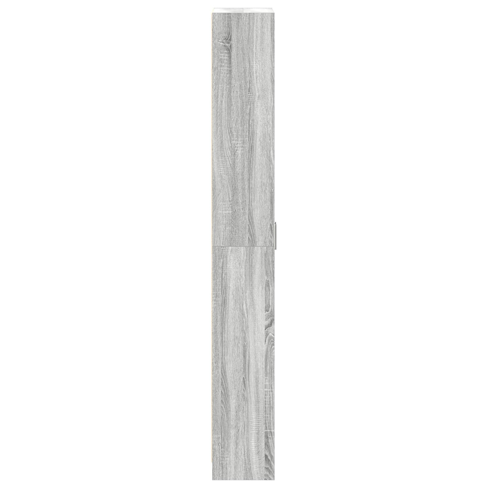 vidaXL Dulap Gri Sonoma 55x25x189 cm din lemn prelucrat vidaXL Dulap Gri Sonoma 55x25x189 cm din lemn prelucrat