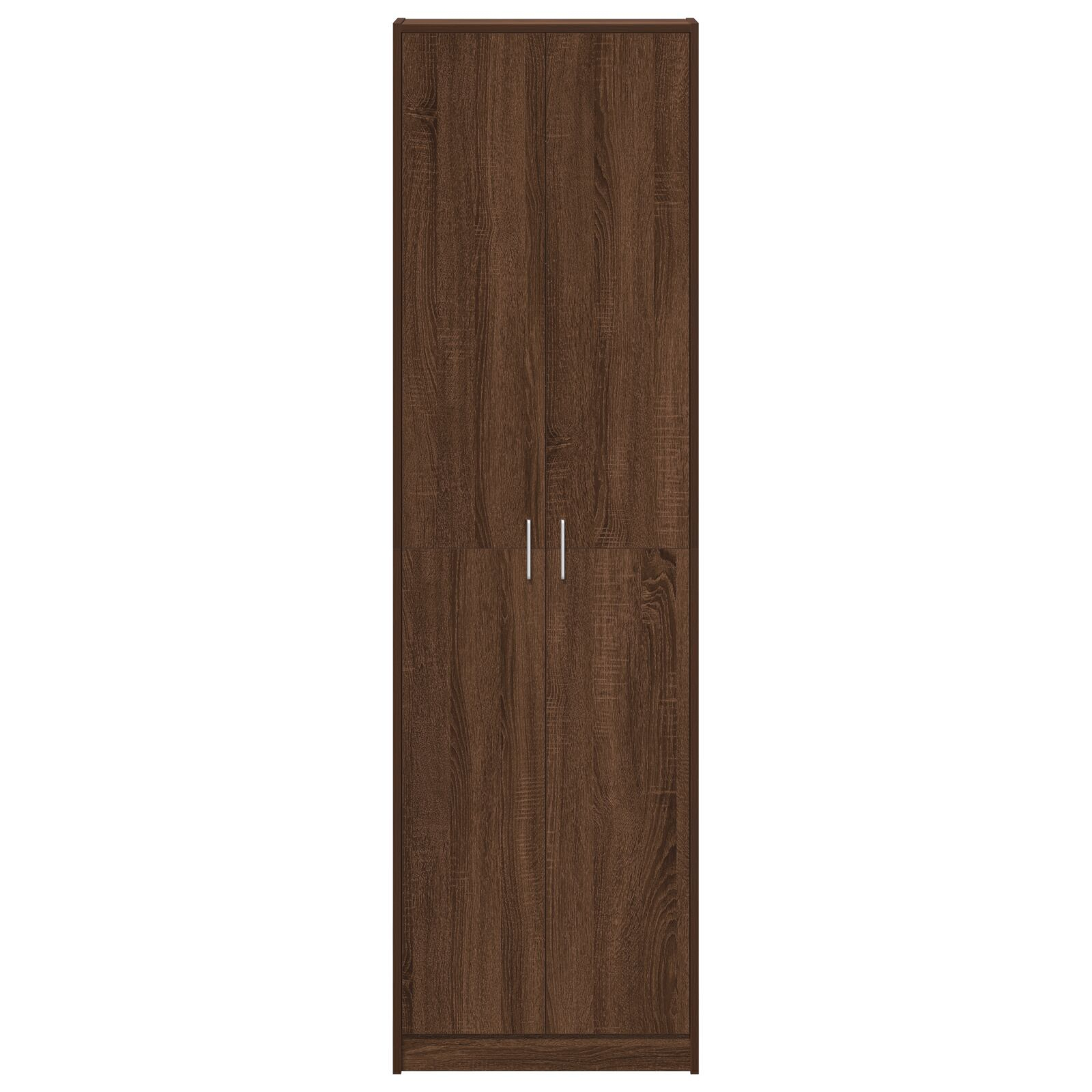 vidaXL Dulap din stejar închis 55x25x189 cm lemn prelucrat vidaXL Dulap din stejar închis 55x25x189 cm lemn prelucrat