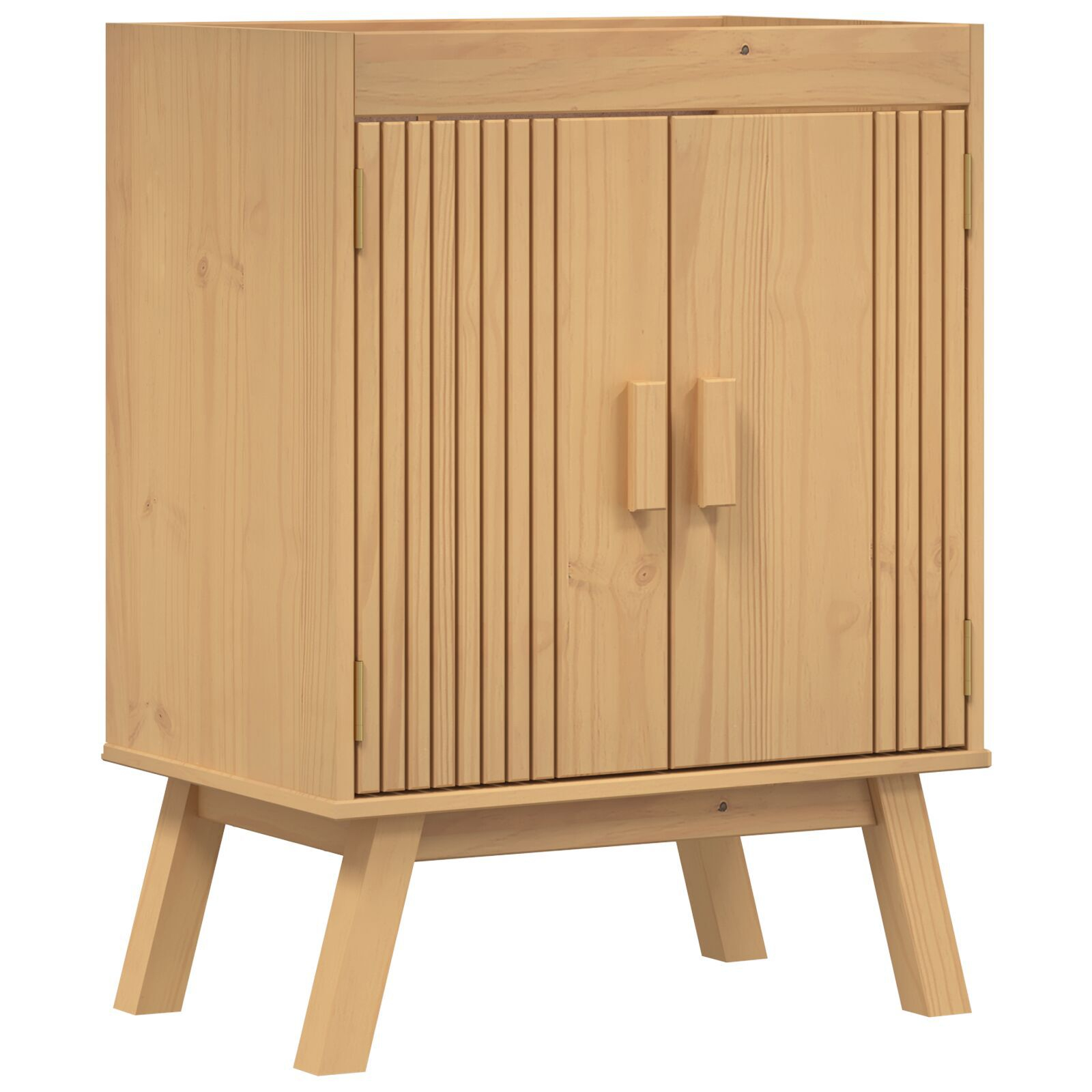 vidaXL Set de Mobilier pentru Baie 3 pcs Maro 114 x 43 x 73.5 cm vidaXL Set de Mobilier pentru Baie 3 pcs Maro 114 x 43 x 73.5 cm