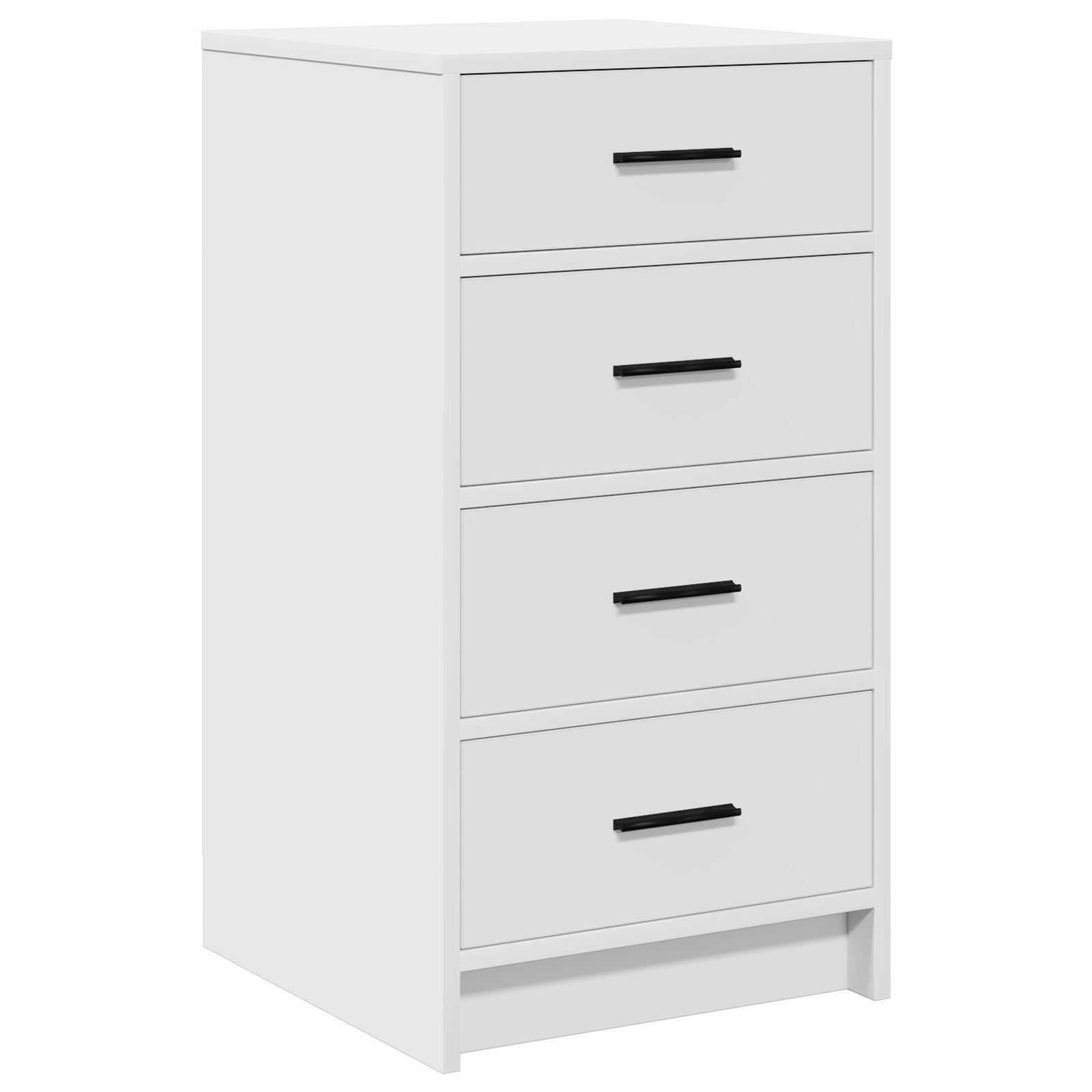 vidaXL Masă de Machiaj 3 pcs Alb 40 x 41 x 135 cm Lemn compozit