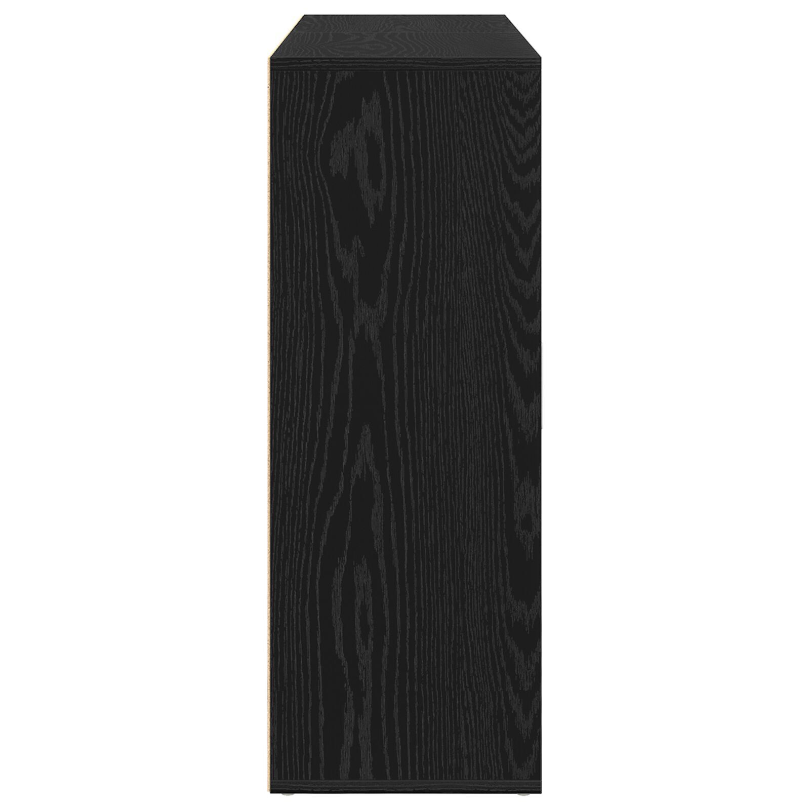 vidaXL Bufet Stejar negru 60 x 31 x 84 cm Lemn compozit vidaXL Bufet Stejar negru 60 x 31 x 84 cm Lemn compozit