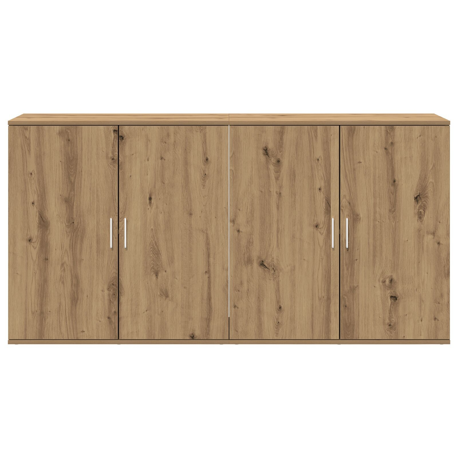 vidaXL Bufeturi 2 pcs stejar artizanal 79 x 38 x 80 cm Lemn compozit