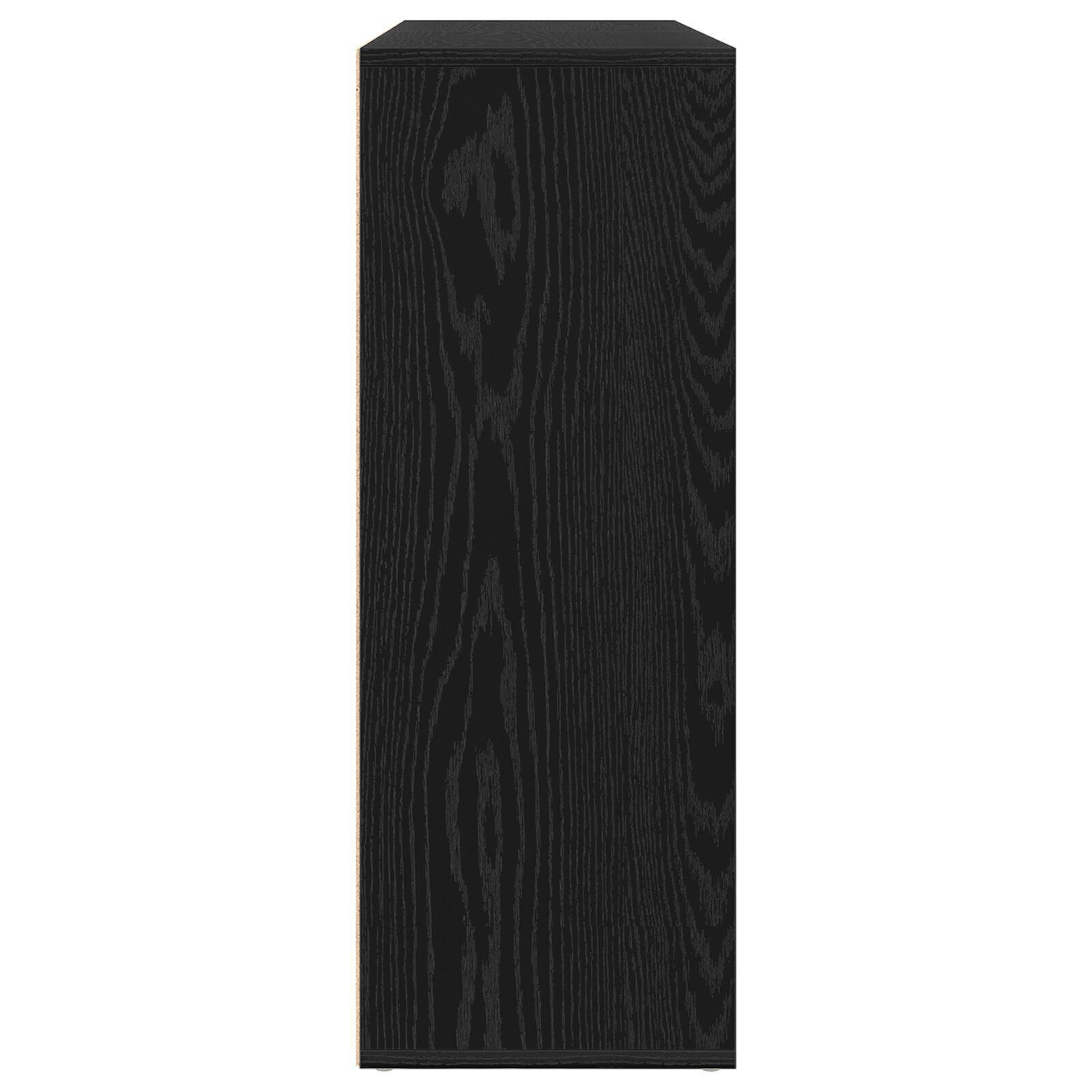 vidaXL Bufeturi 2 pcs Stejar negru 60 x 31 x 84 cm Lemn compozit