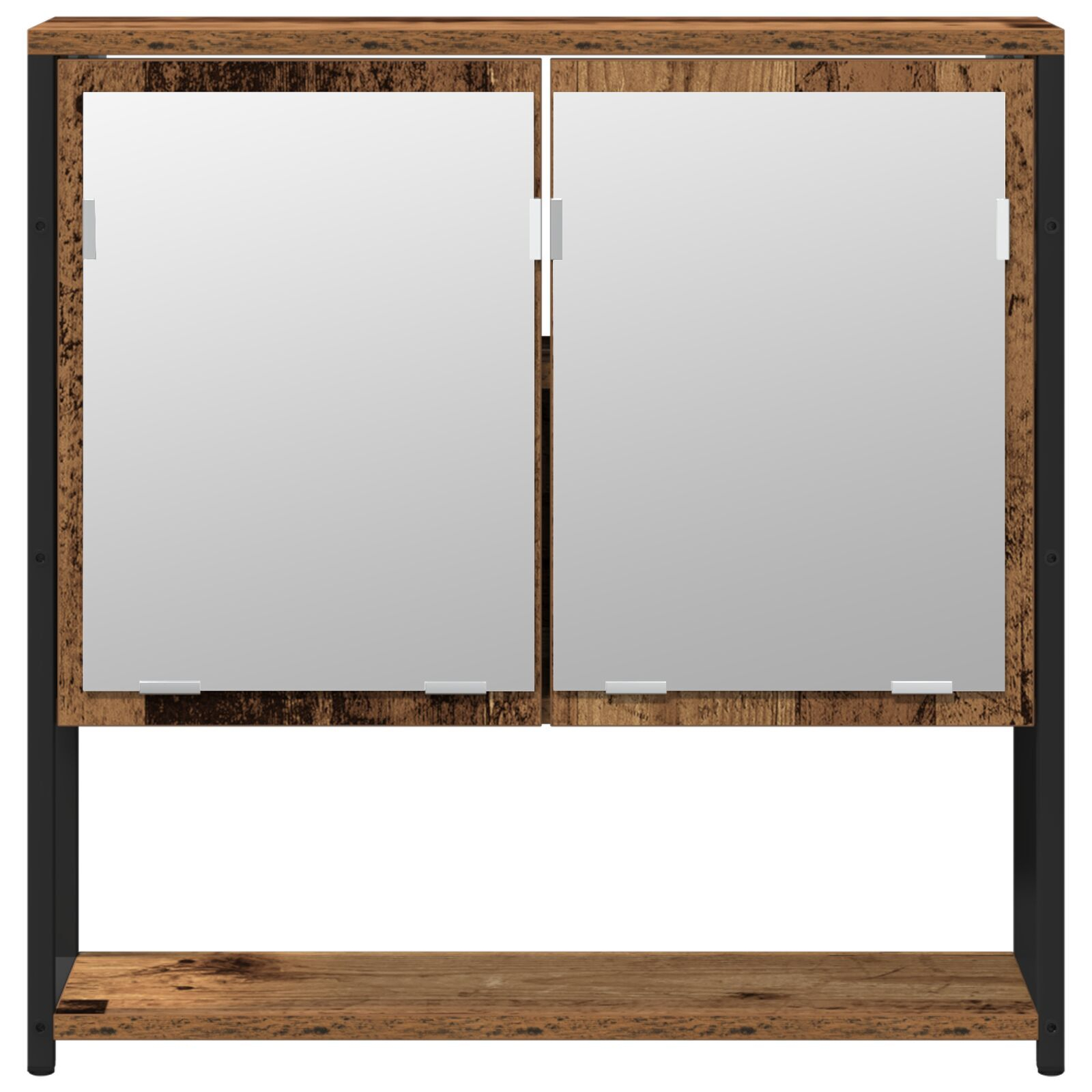 vidaXL Set de mobilier pentru baie cu ușă 2 pcs Maro 60 x 30 x 60 cm vidaXL Set de mobilier pentru baie cu ușă 2 pcs Maro 60 x 30 x 60 cm