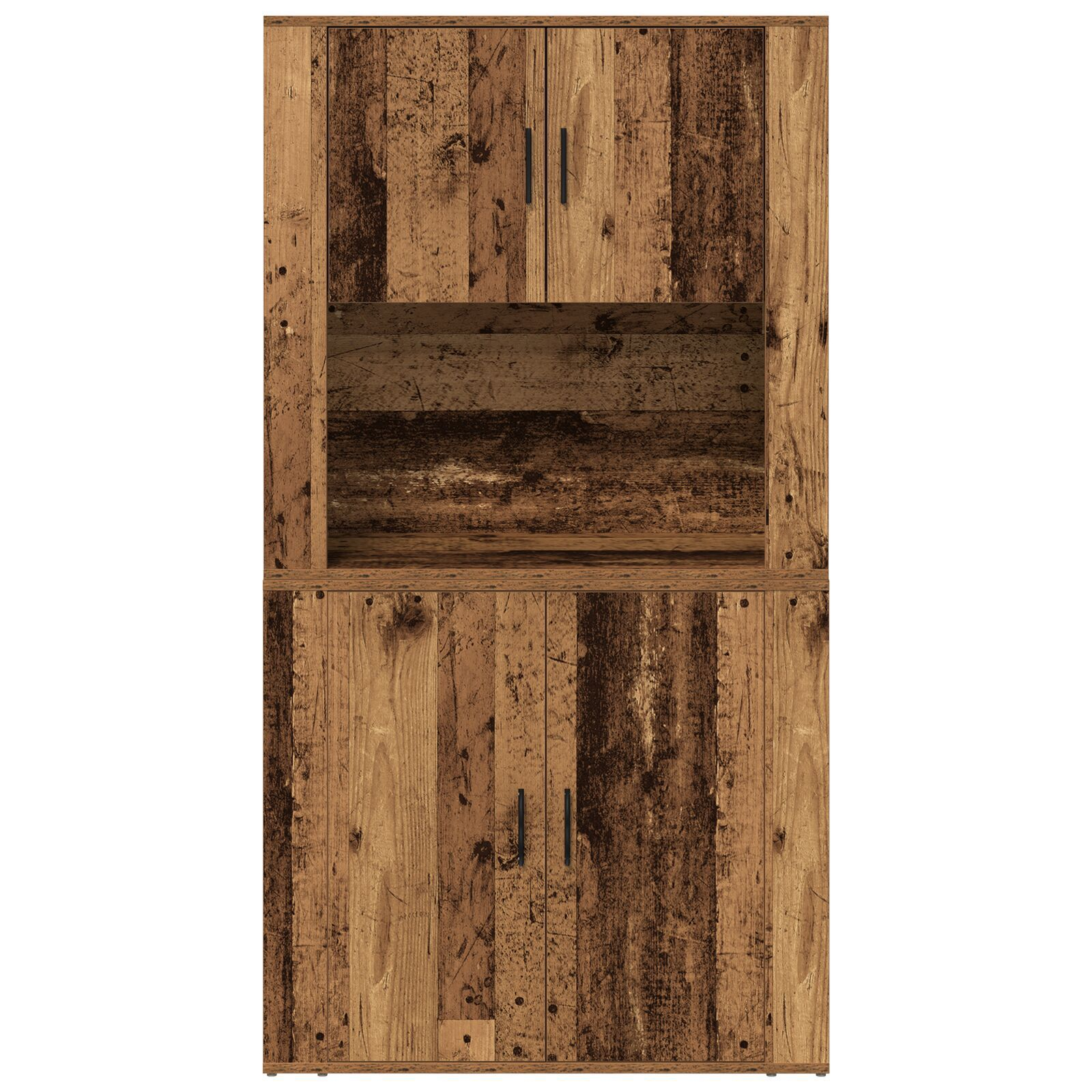 vidaXL Bufet Lemn vechi 80 x 33 x 150 cm Lemn compozit