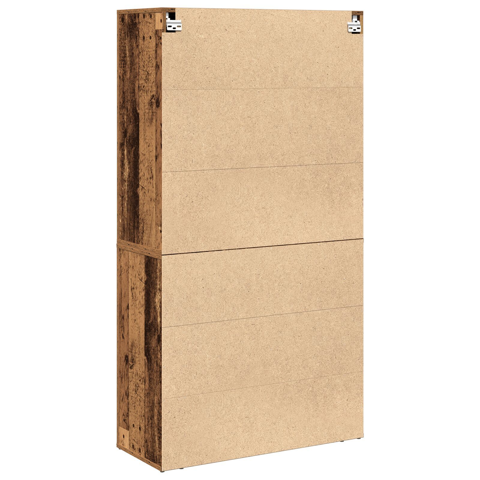 vidaXL Highboard cu sertar Lemn vechi 80 x 33 x 150 cm Lemn compozit vidaXL Highboard cu sertar Lemn vechi 80 x 33 x 150 cm Lemn compozit