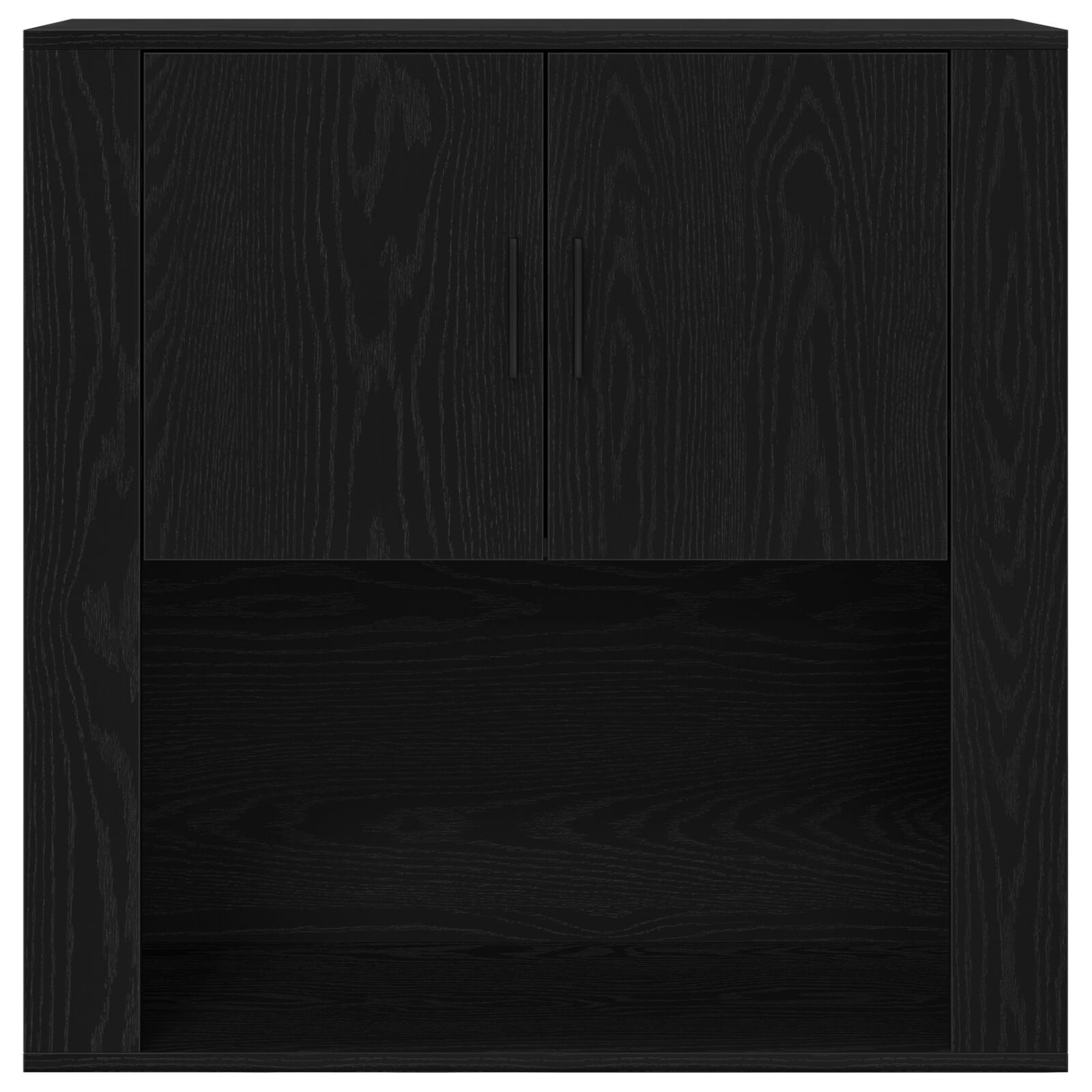 vidaXL Biblioteca Stejar negru 80x33x150 cm Lemn prelucrat vidaXL Biblioteca Stejar negru 80x33x150 cm Lemn prelucrat