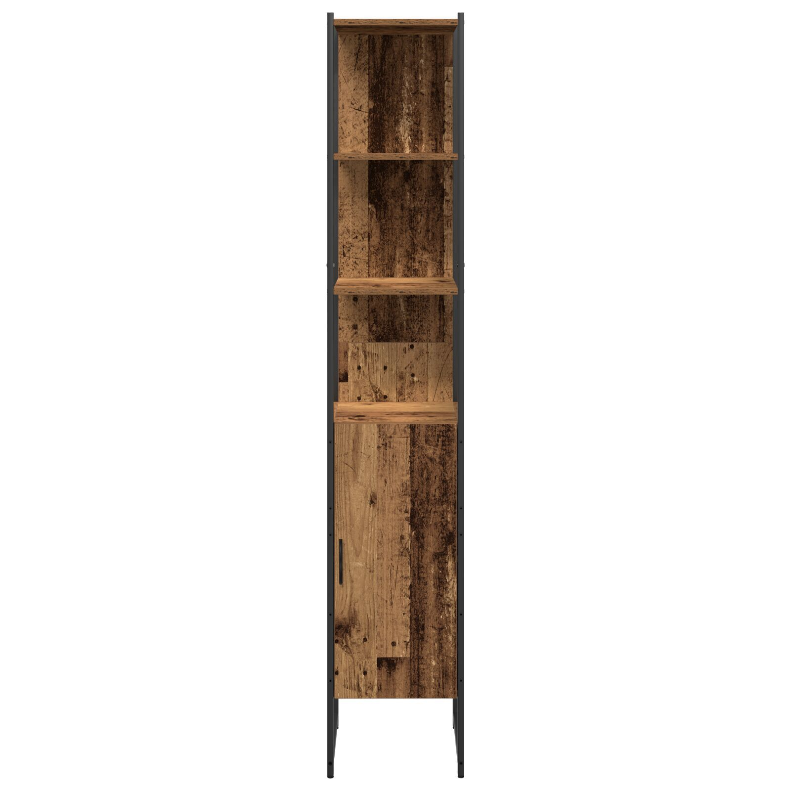 vidaXL Set de mobilier pentru baie 3 pcs Maro 33 x 33 x 185.5 cm vidaXL Set de mobilier pentru baie 3 pcs Maro 33 x 33 x 185.5 cm