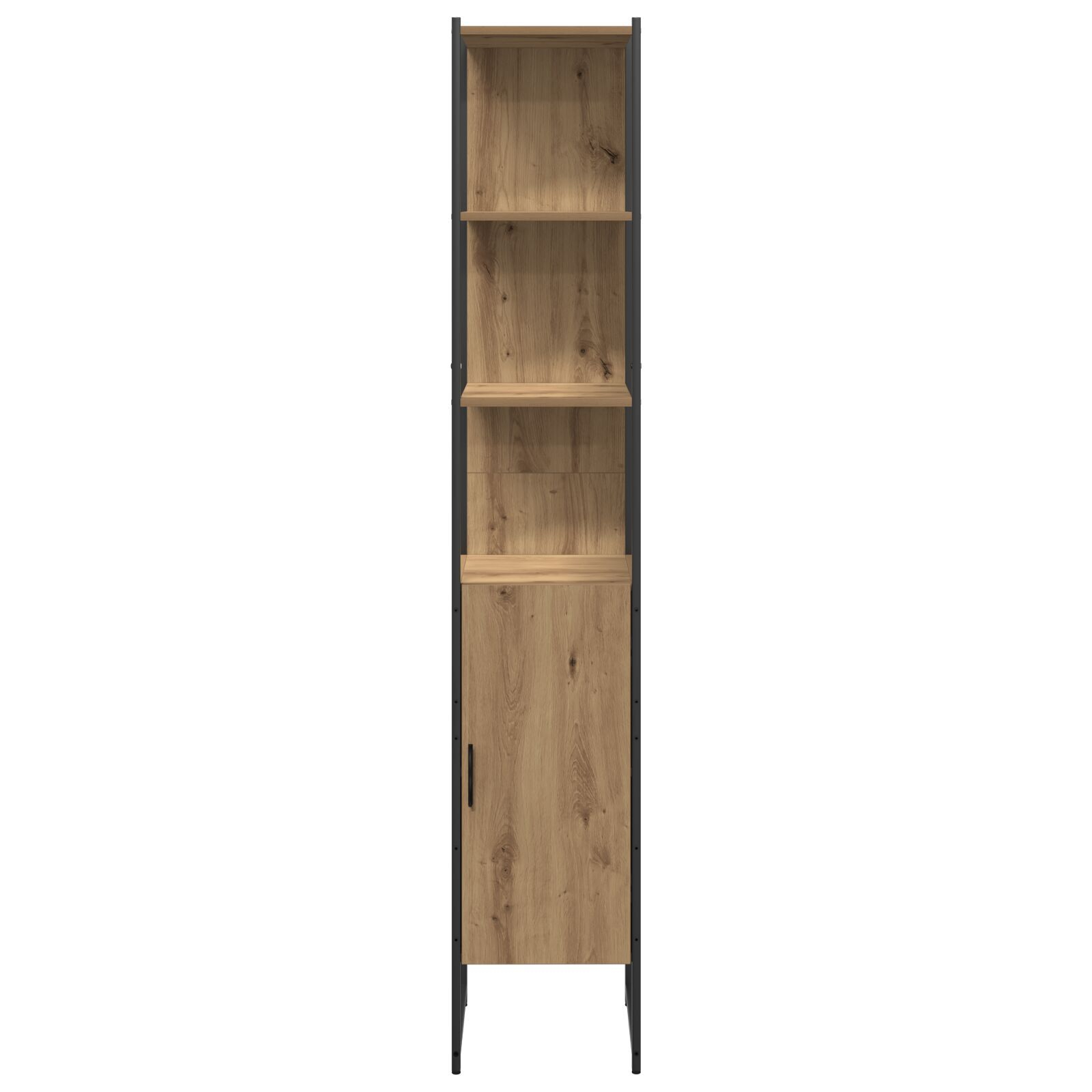 vidaXL Set de mobilier pentru baie 3 pcs Maro 33 x 33 x 185.5 cm vidaXL Set de mobilier pentru baie 3 pcs Maro 33 x 33 x 185.5 cm