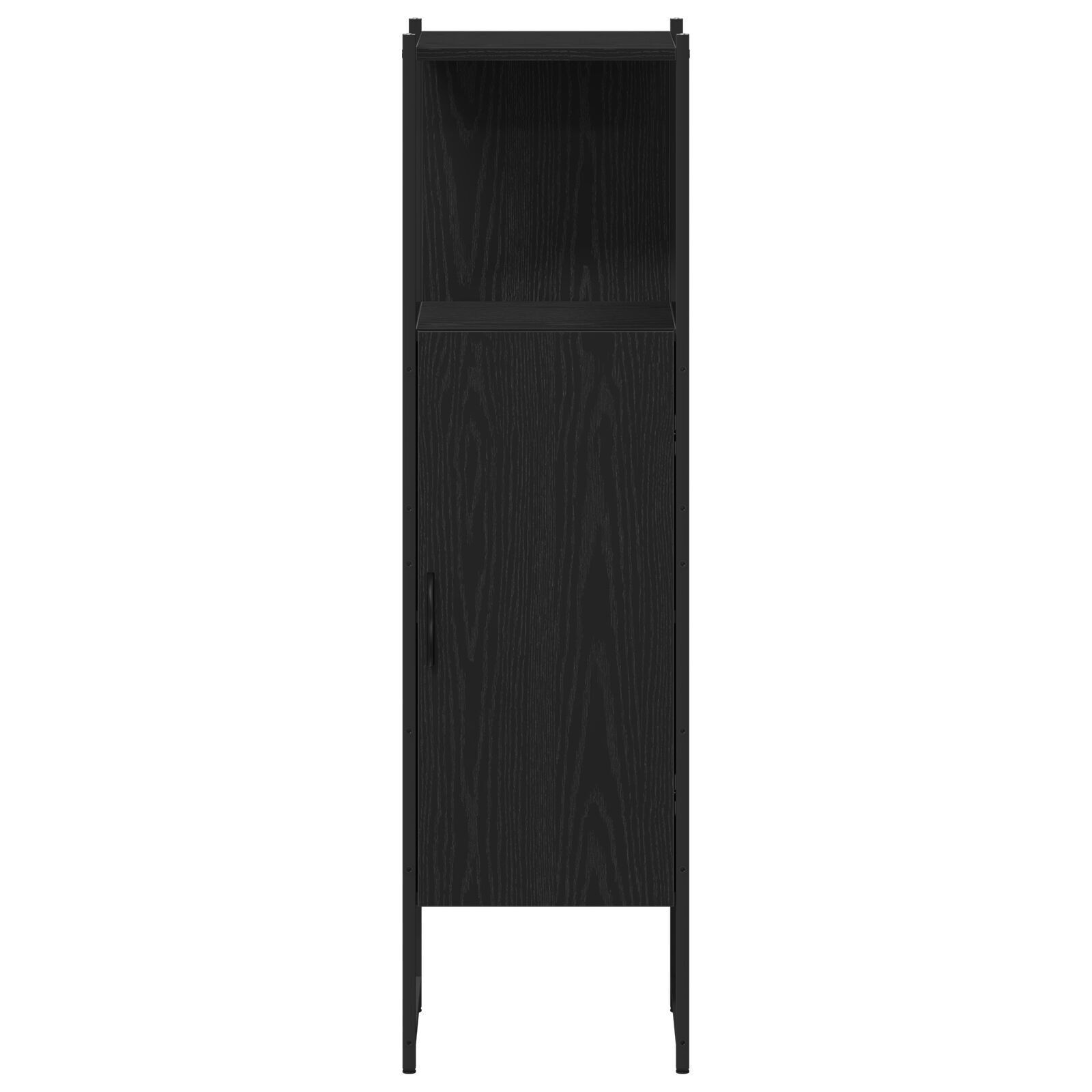 vidaXL Set de mobilier pentru baie 3 pcs Negru 33 x 33 x 120.5 cm vidaXL Set de mobilier pentru baie 3 pcs Negru 33 x 33 x 120.5 cm