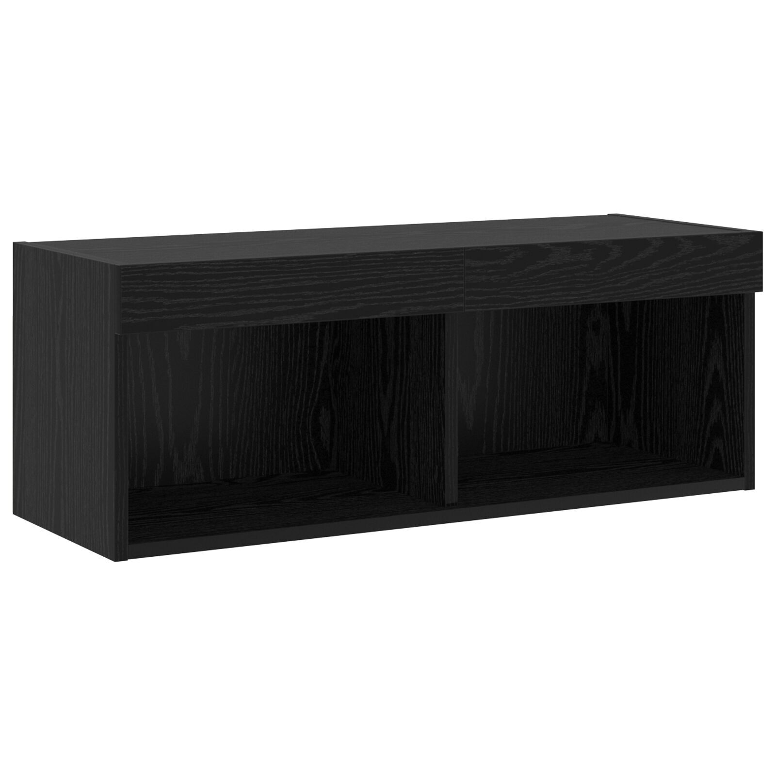 vidaXL Set Dulap pentru Televizor Montat pe Perete 6 pcs Stejar negru vidaXL Set Dulap pentru Televizor Montat pe Perete 6 pcs Stejar negru
