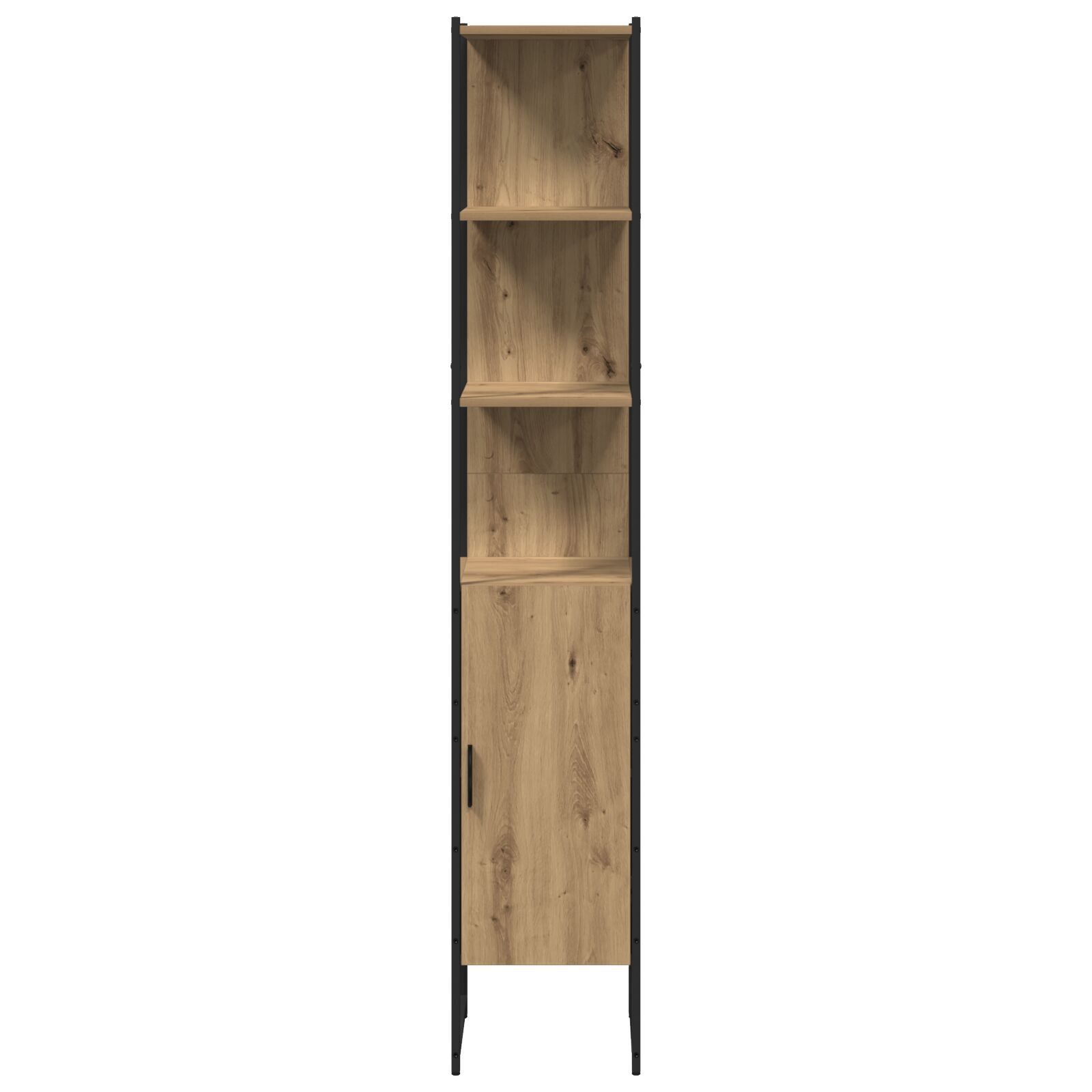 vidaXL Set de mobilier pentru baie 3 pcs Maro 33 x 33 x 185.5 cm vidaXL Set de mobilier pentru baie 3 pcs Maro 33 x 33 x 185.5 cm
