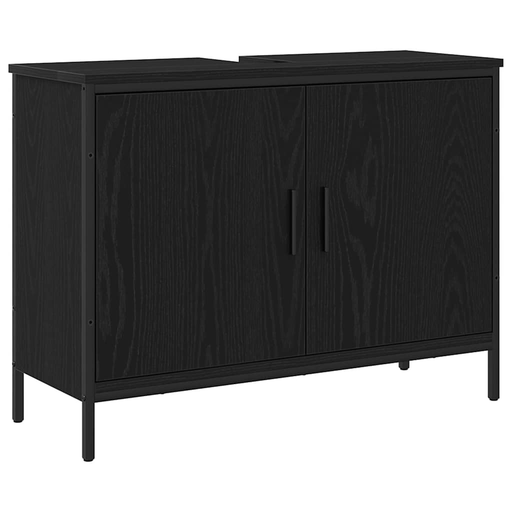 vidaXL Set de mobilier pentru baie 4 pcs Negru 33 x 33 x 185.5 cm vidaXL Set de mobilier pentru baie 4 pcs Negru 33 x 33 x 185.5 cm
