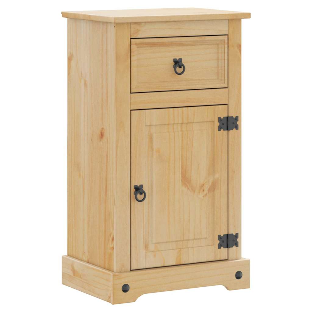 vidaXL Set mobilier de baie „Corona”, 2 piese, lemn masiv de pin vidaXL Set mobilier de baie „Corona”, 2 piese, lemn masiv de pin