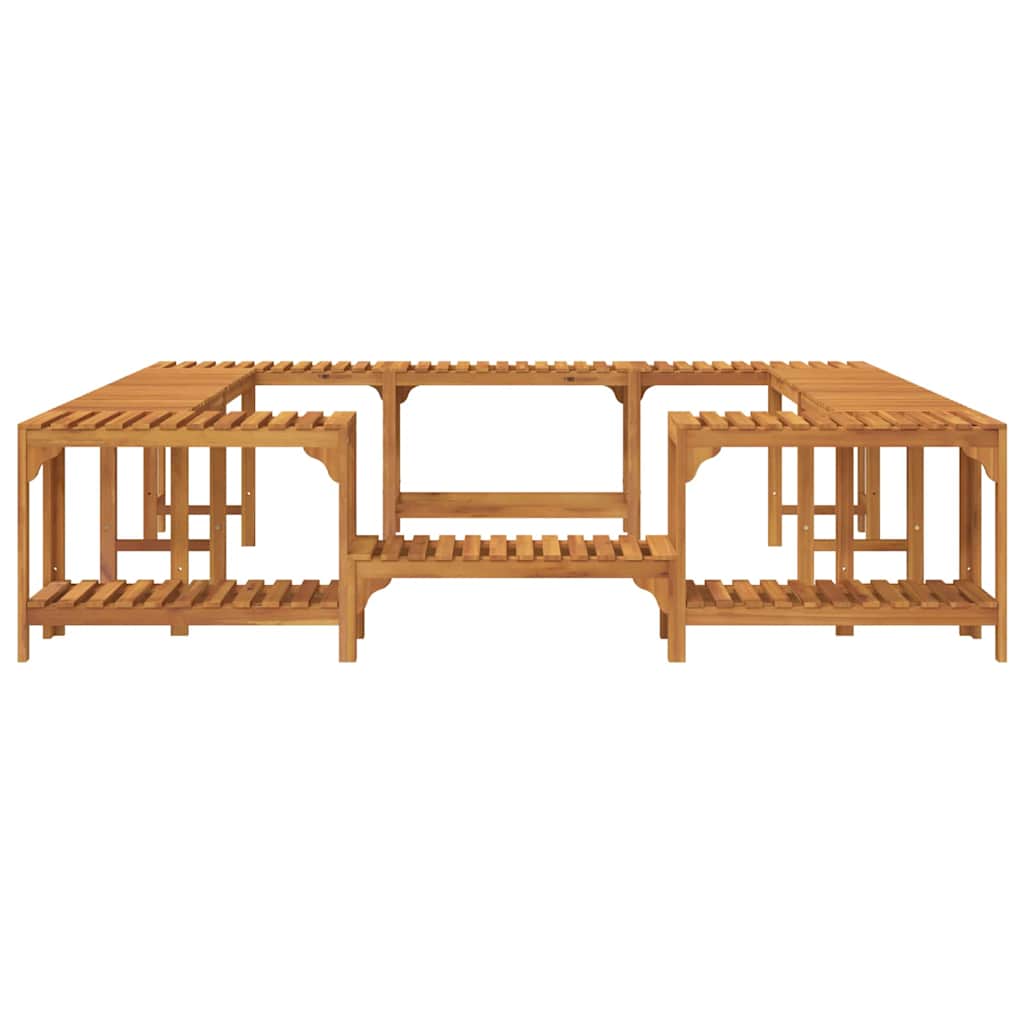 vidaXL Împrejmuire pentru Cadă cu Hidromasaj Maro 230 x 230 cm vidaXL Împrejmuire pentru Cadă cu Hidromasaj Maro 230 x 230 cm