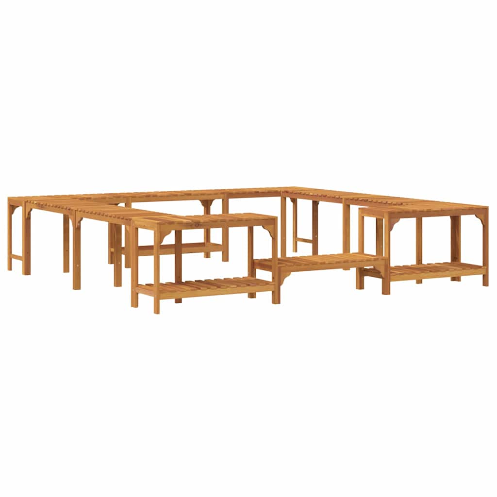 vidaXL Împrejmuire pentru Cadă cu Hidromasaj Maro 250 x 250 cm vidaXL Împrejmuire pentru Cadă cu Hidromasaj Maro 250 x 250 cm