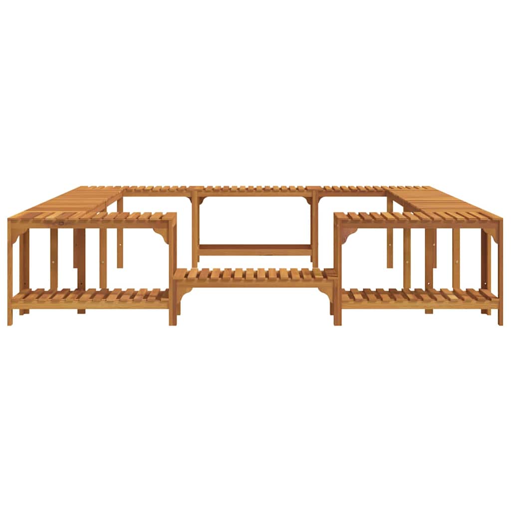 vidaXL Împrejmuire pentru Cadă cu Hidromasaj Maro 250 x 250 cm vidaXL Împrejmuire pentru Cadă cu Hidromasaj Maro 250 x 250 cm