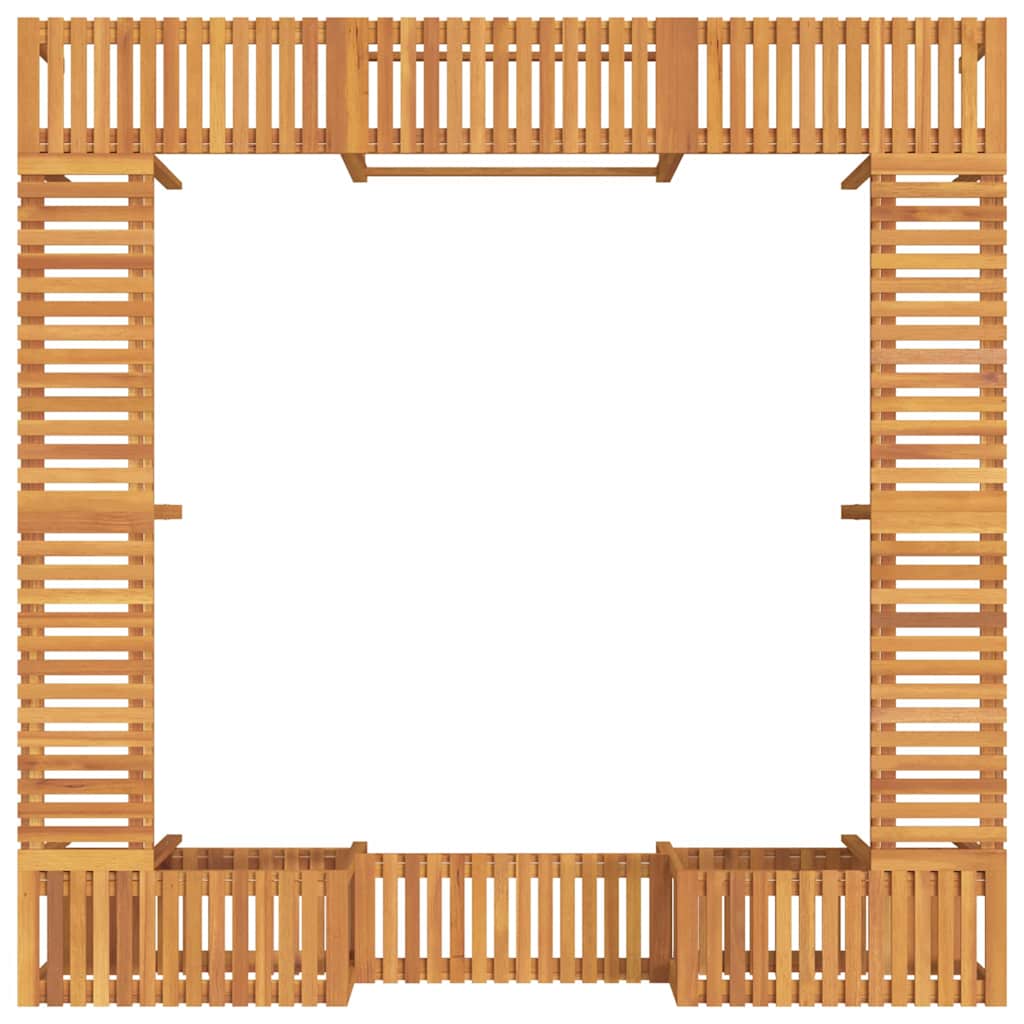 vidaXL Împrejmuire pentru Cadă cu Hidromasaj Maro 250 x 250 cm vidaXL Împrejmuire pentru Cadă cu Hidromasaj Maro 250 x 250 cm