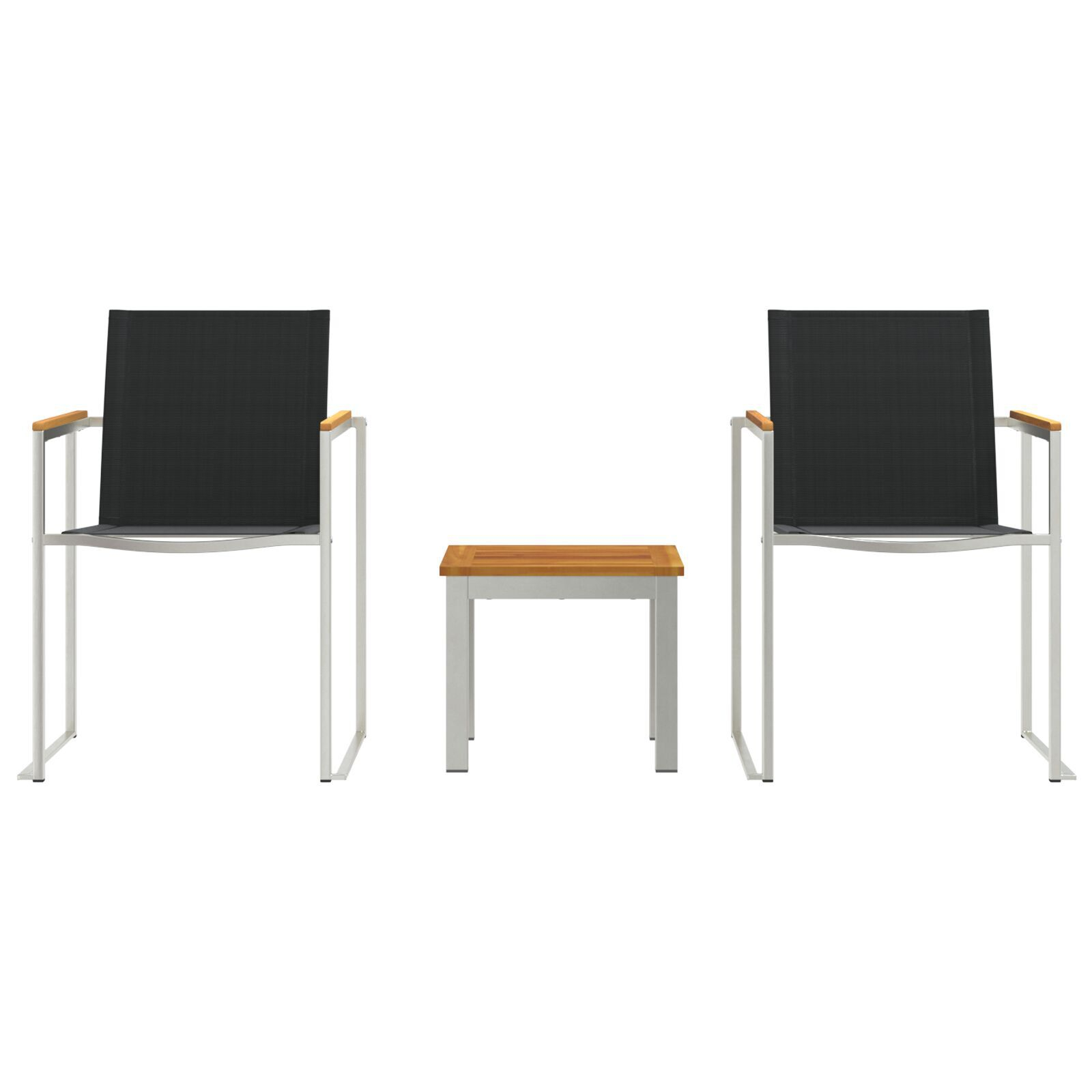 vidaXL Set de masă pentru grădină 3 pcs Lemn Solid de Acacia