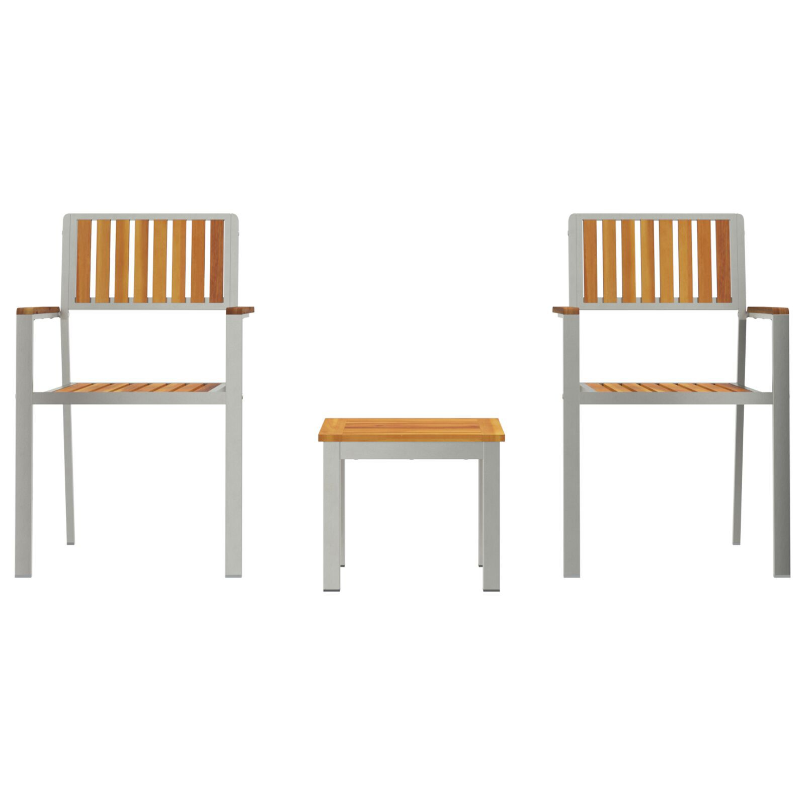 Set Grădină vidaXL 3 Piese Lemn Solid de Acacia Set Grădină vidaXL 3 Piese Lemn Solid de Acacia