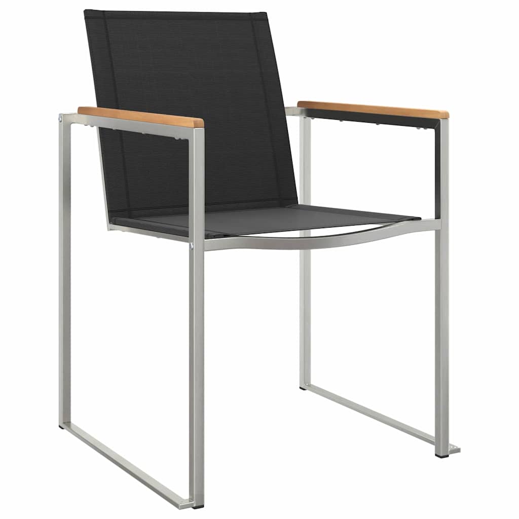 vidaXL Set de masă pentru grădină 3 pcs Lemn solid de tec