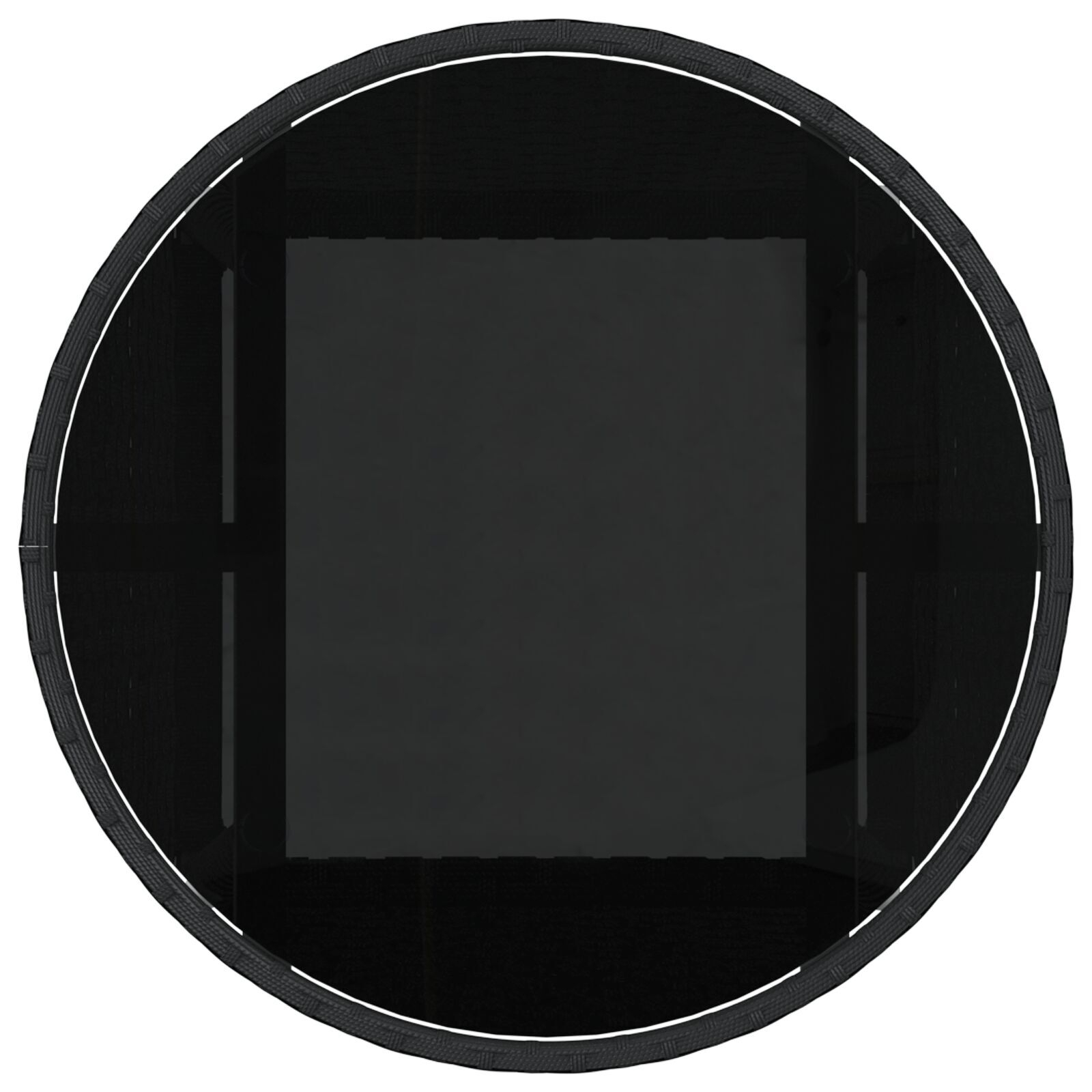 vidaXL Set de dining pentru grădină 5 piese Negru Poliratan vidaXL Set de dining pentru grădină 5 piese Negru Poliratan