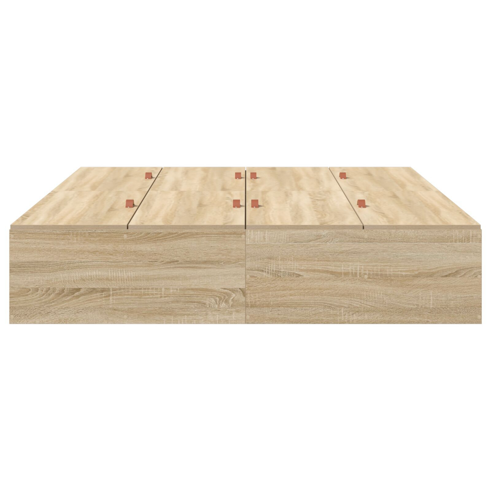 vidaXL Cadru de pat Stejar sonoma 200 x 140 x 31.5 cm Lemn compozit vidaXL Cadru de pat Stejar sonoma 200 x 140 x 31.5 cm Lemn compozit