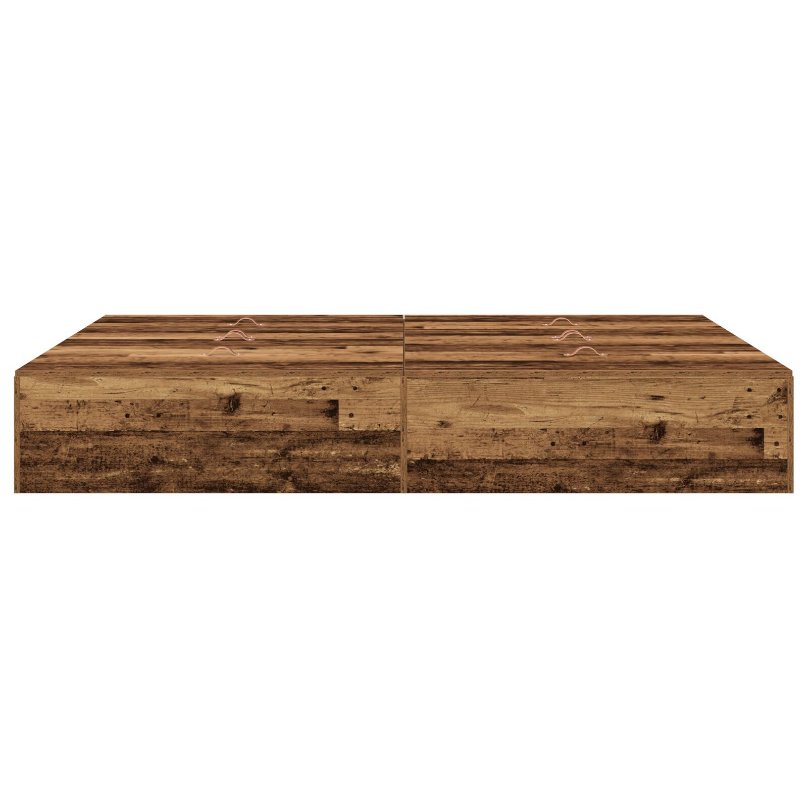 vidaXL Cadru de pat Lemn vechi 200 x 140 x 31.5 cm Lemn compozit vidaXL Cadru de pat Lemn vechi 200 x 140 x 31.5 cm Lemn compozit