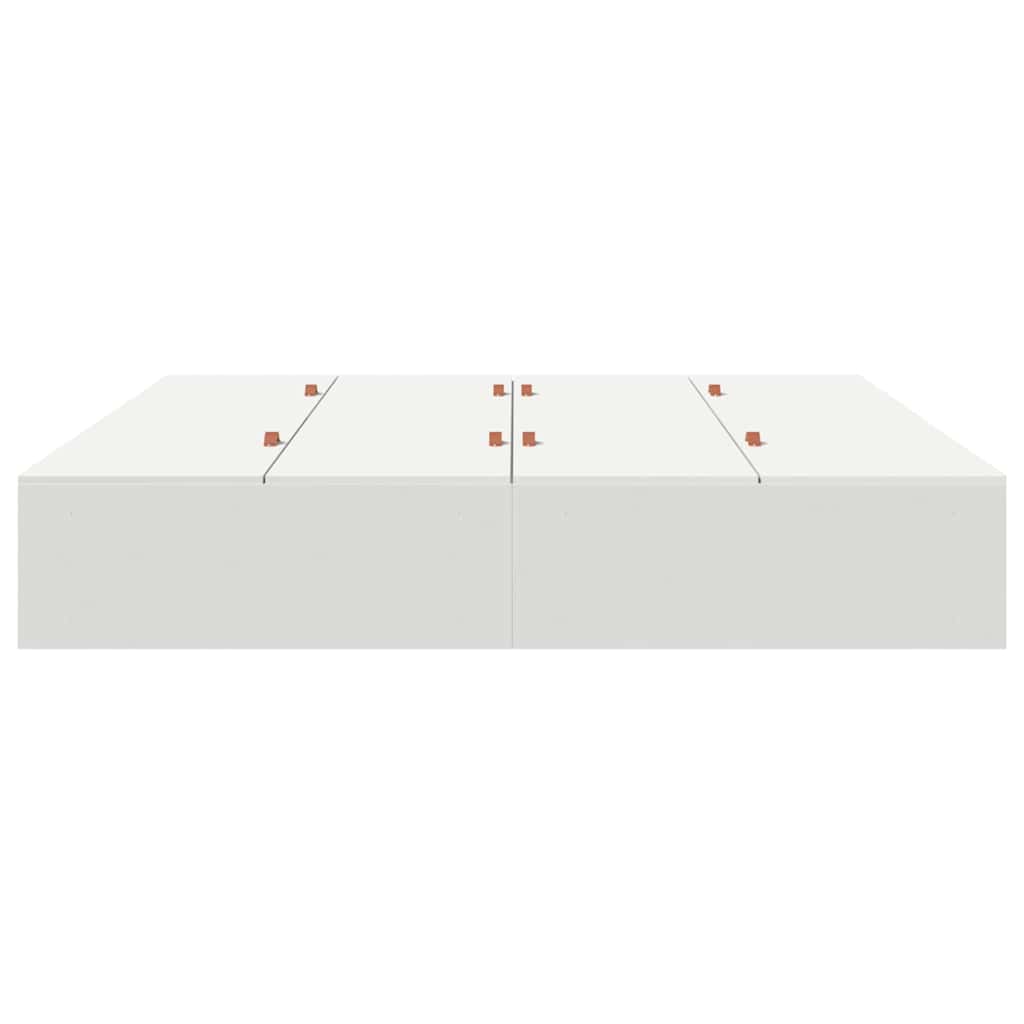 vidaXL Cadru de pat cu spațiu de depozitare Alb 180 x 200 cm vidaXL Cadru de pat cu spațiu de depozitare Alb 180 x 200 cm