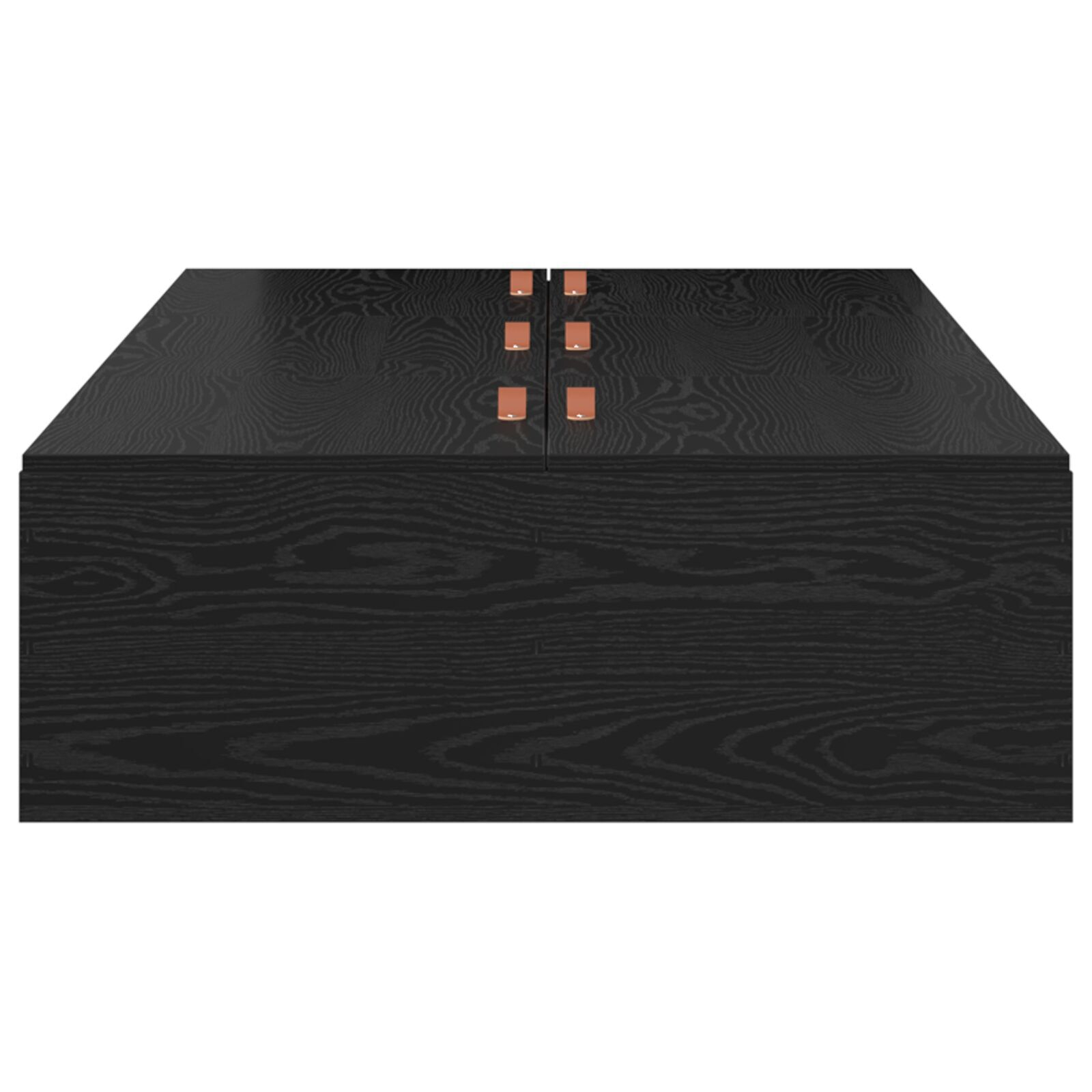 vidaXL Cadru de pat cu depozitare Stejar Negru 70 x 190 cm