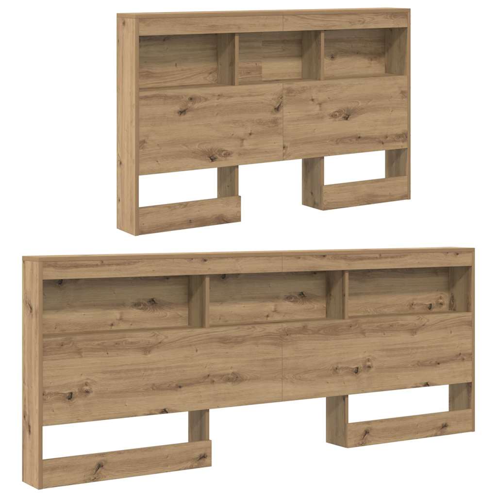 vidaXL Tăblie de depozitare stejar artizanal 120 cm Lemn compozit vidaXL Tăblie de depozitare stejar artizanal 120 cm Lemn compozit