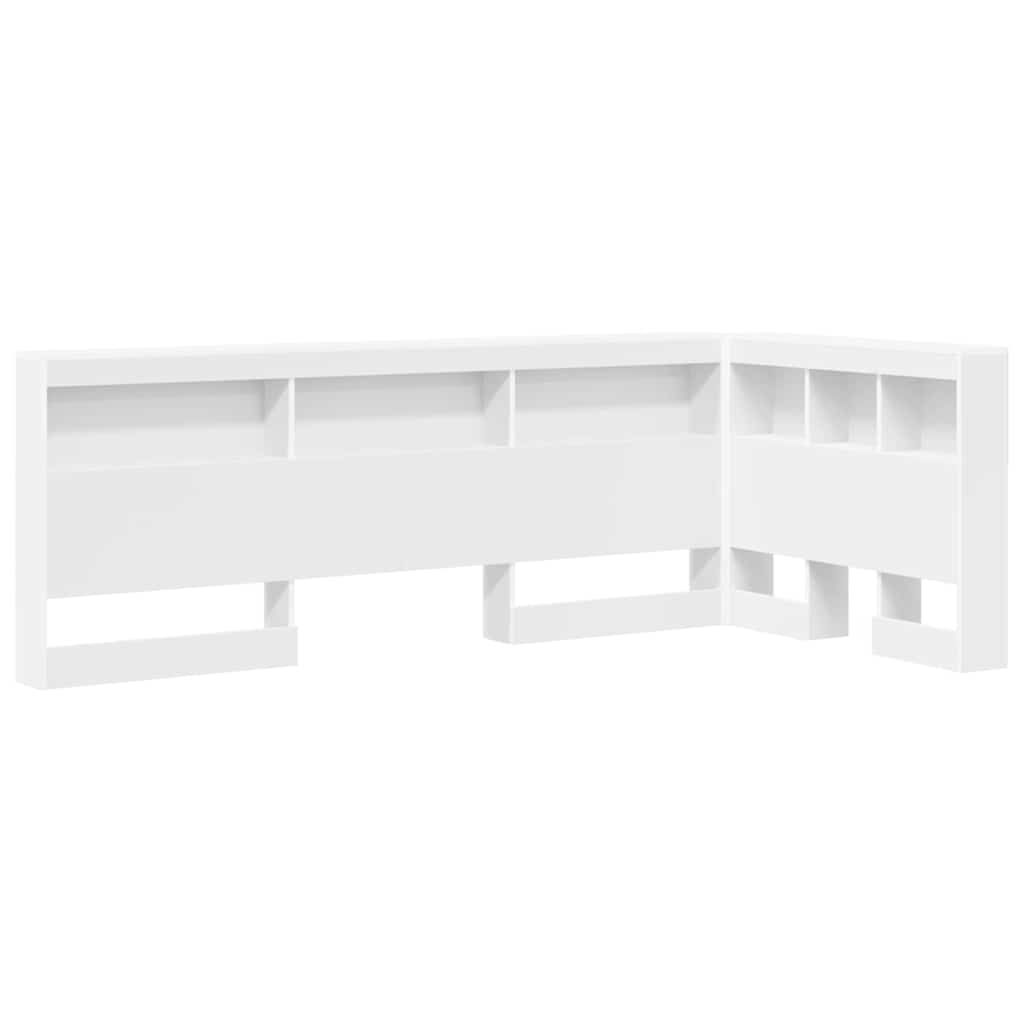 vidaXL Tăblie de depozitare cu raft Alb 90 cm Lemn compozit vidaXL Tăblie de depozitare cu raft Alb 90 cm Lemn compozit