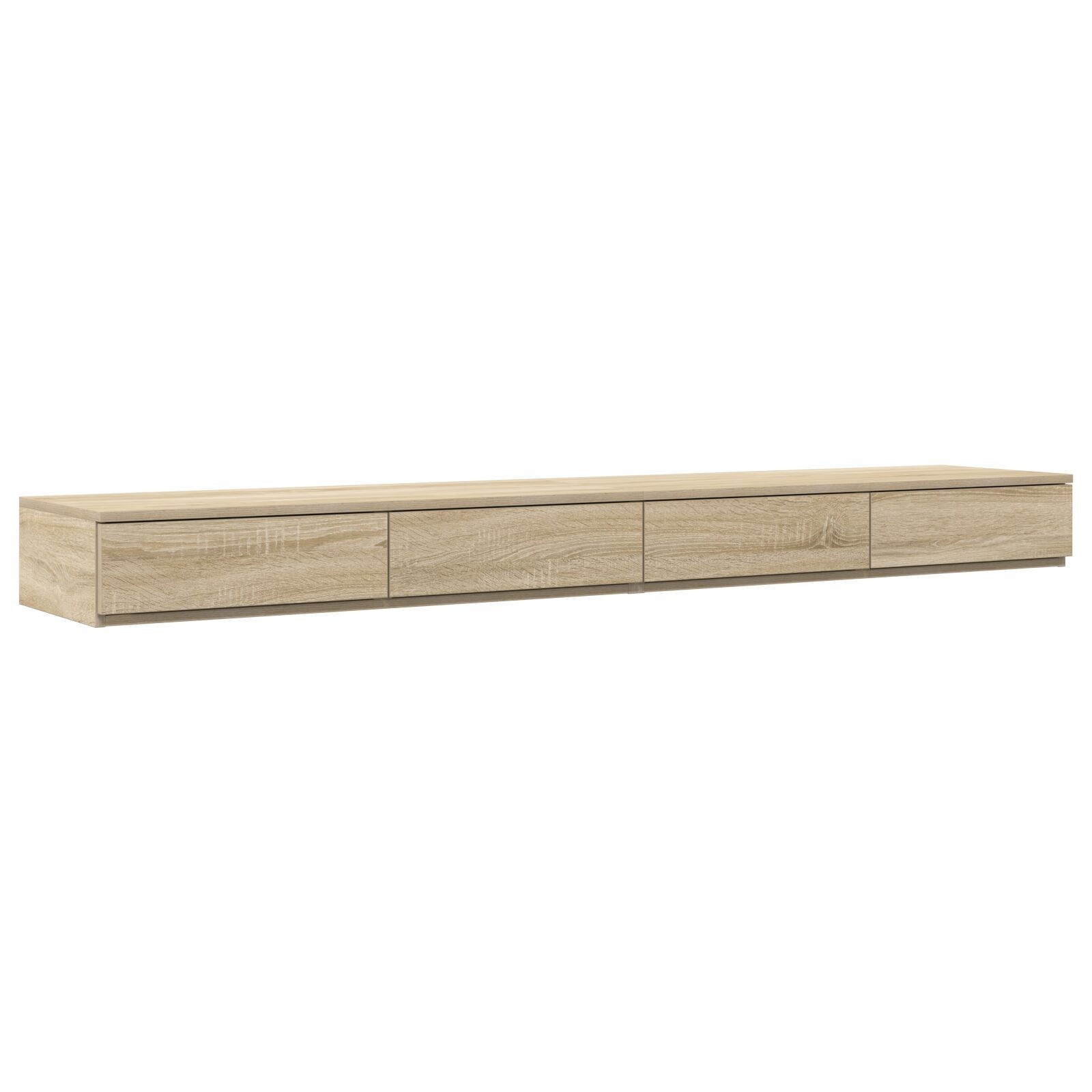 vidaXL Cadru de pat cu depozitare Stejar Sonoma 236.5 x 200 x 31.5 cm vidaXL Cadru de pat cu depozitare Stejar Sonoma 236.5 x 200 x 31.5 cm