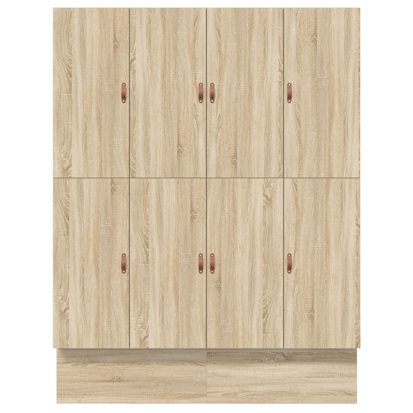 vidaXL Cadru de pat cu depozitare Stejar Sonoma 236.5 x 180 x 31.5 cm