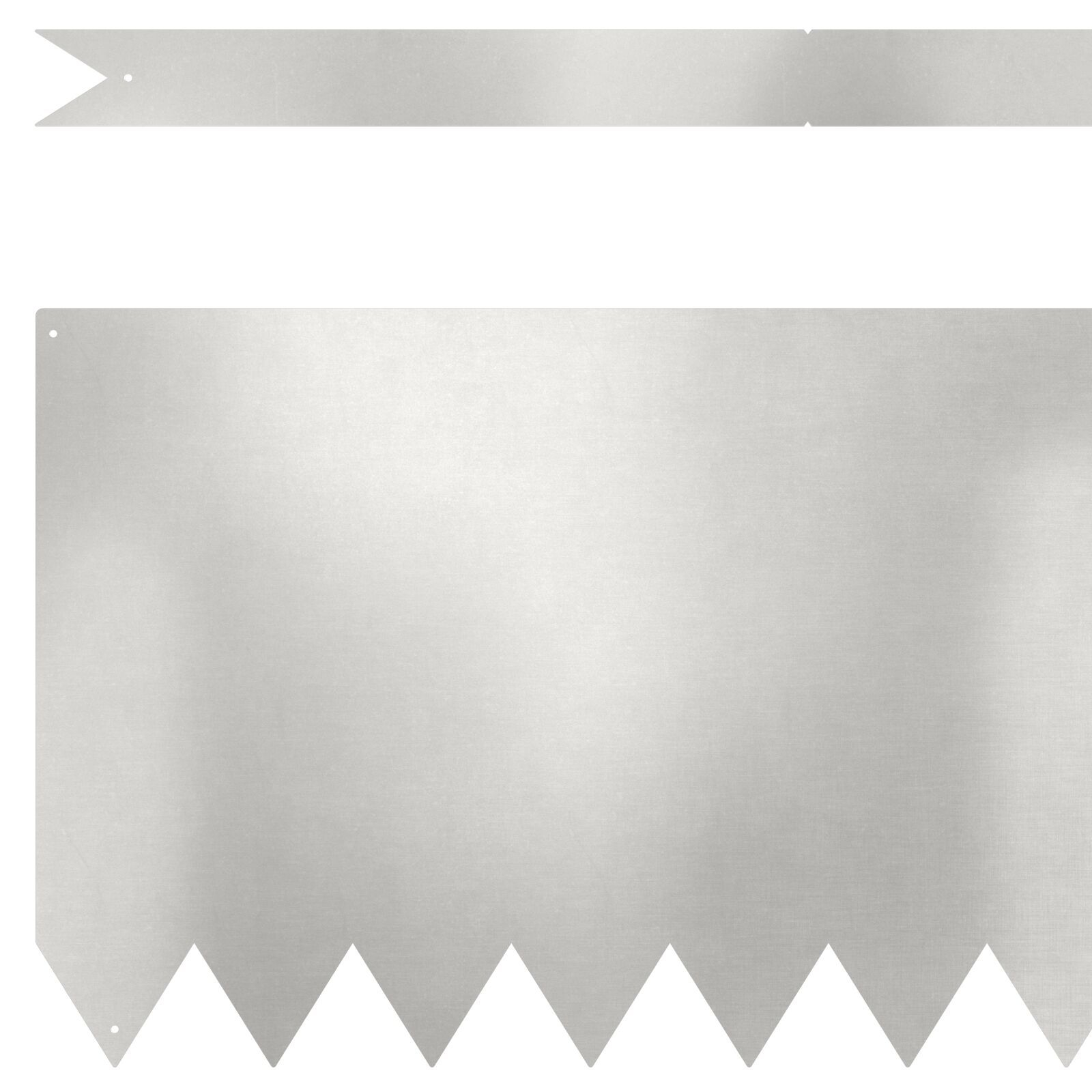 vidaXL Borduri de gazon, 30 buc., 100x0,5x30 cm, oțel inoxidabil