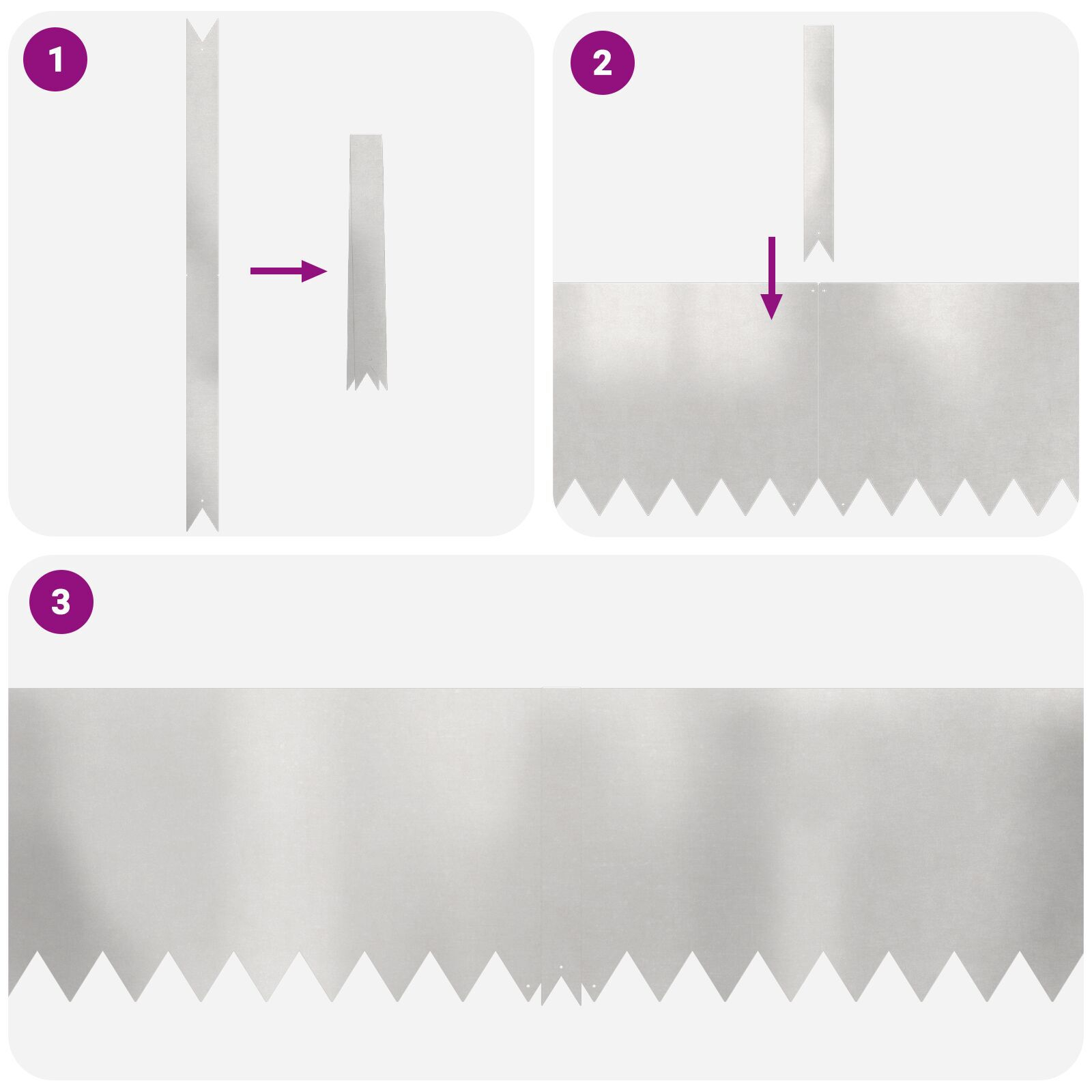 vidaXL Borduri de gazon, 50 buc., 100x0,5x30 cm, oțel inoxidabil vidaXL Borduri de gazon, 50 buc., 100x0,5x30 cm, oțel inoxidabil