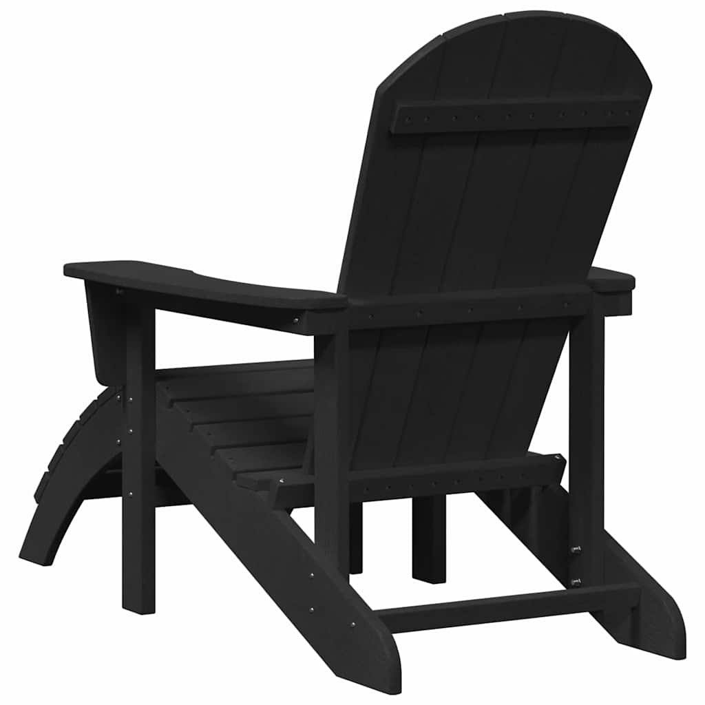 vidaXL Mobilier de lounge pentru grădină 2 pcs Negru 74 x 82 x 90cm