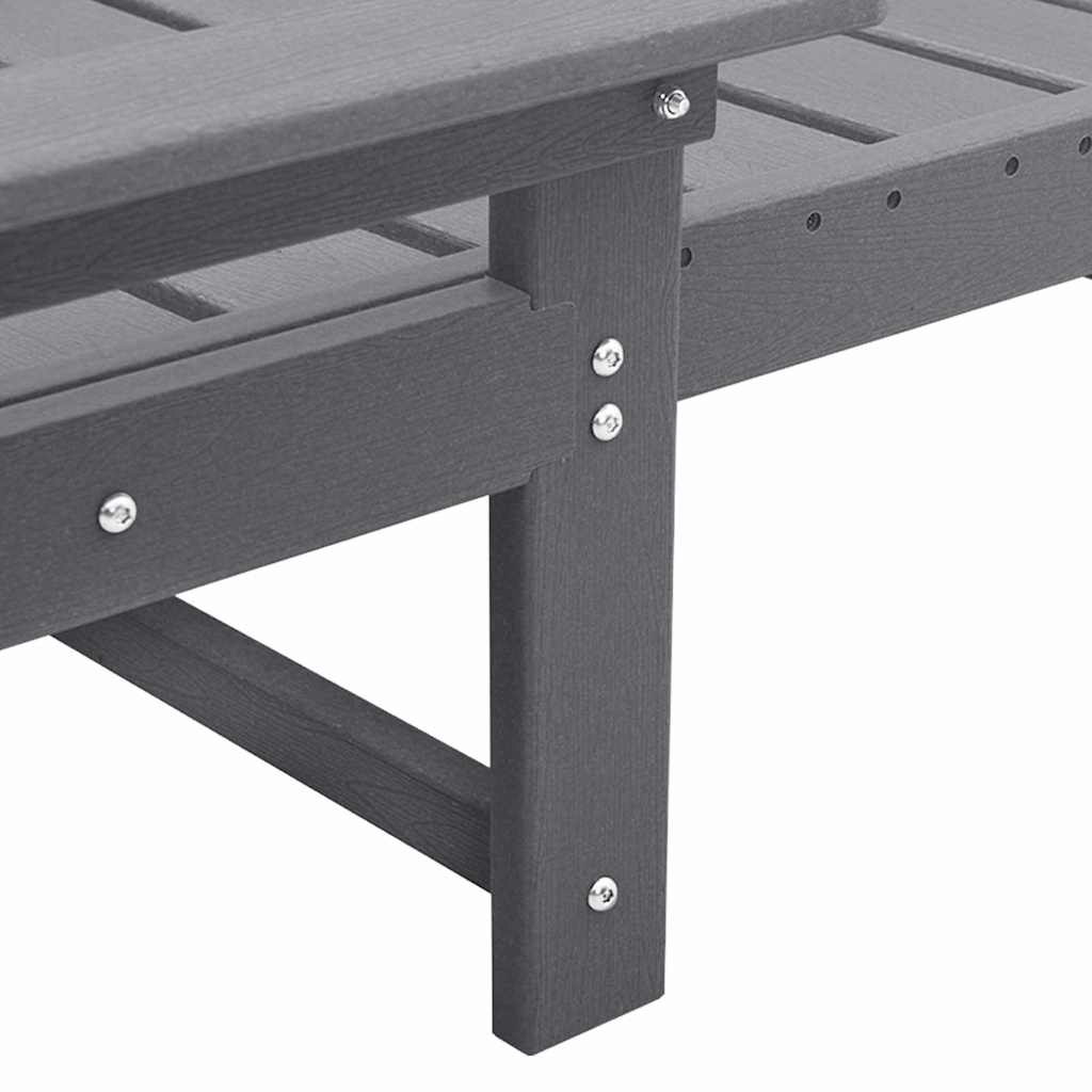 vidaXL Mobilier de lounge pentru grădină 2-persoană 2 pcs Gri deschis