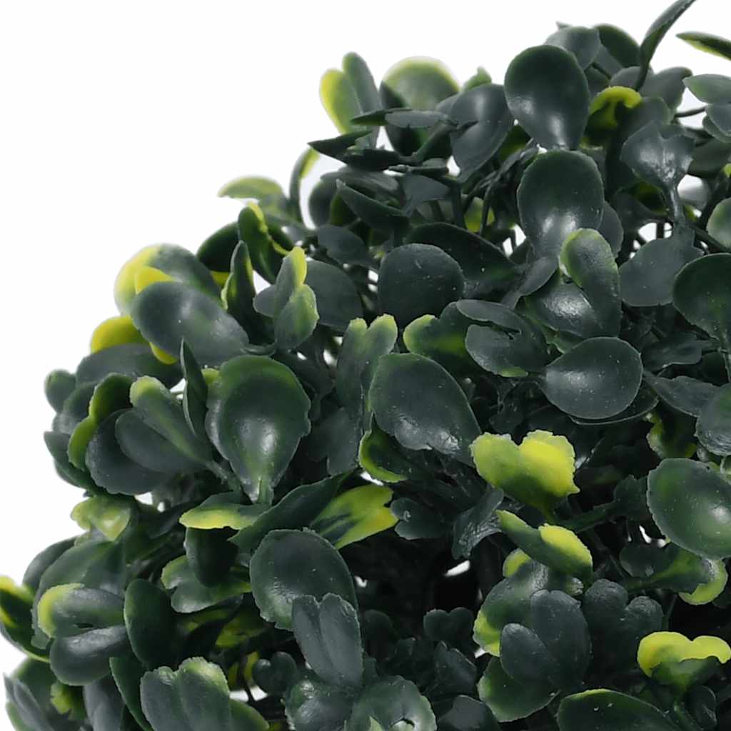vidaXL Bile artificiale din lemn de cimiș cu lumini LED 4 buc Verde vidaXL Bile artificiale din lemn de cimiș cu lumini LED 4 buc Verde