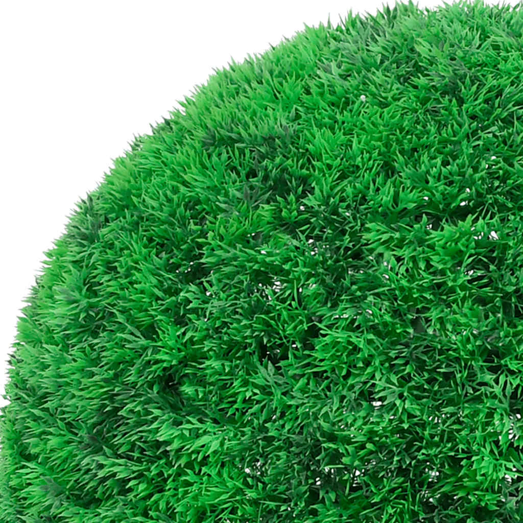 vidaXL Mingi artificiale din lemn de cimiș cu lumini LED 2 buc Verde vidaXL Mingi artificiale din lemn de cimiș cu lumini LED 2 buc Verde