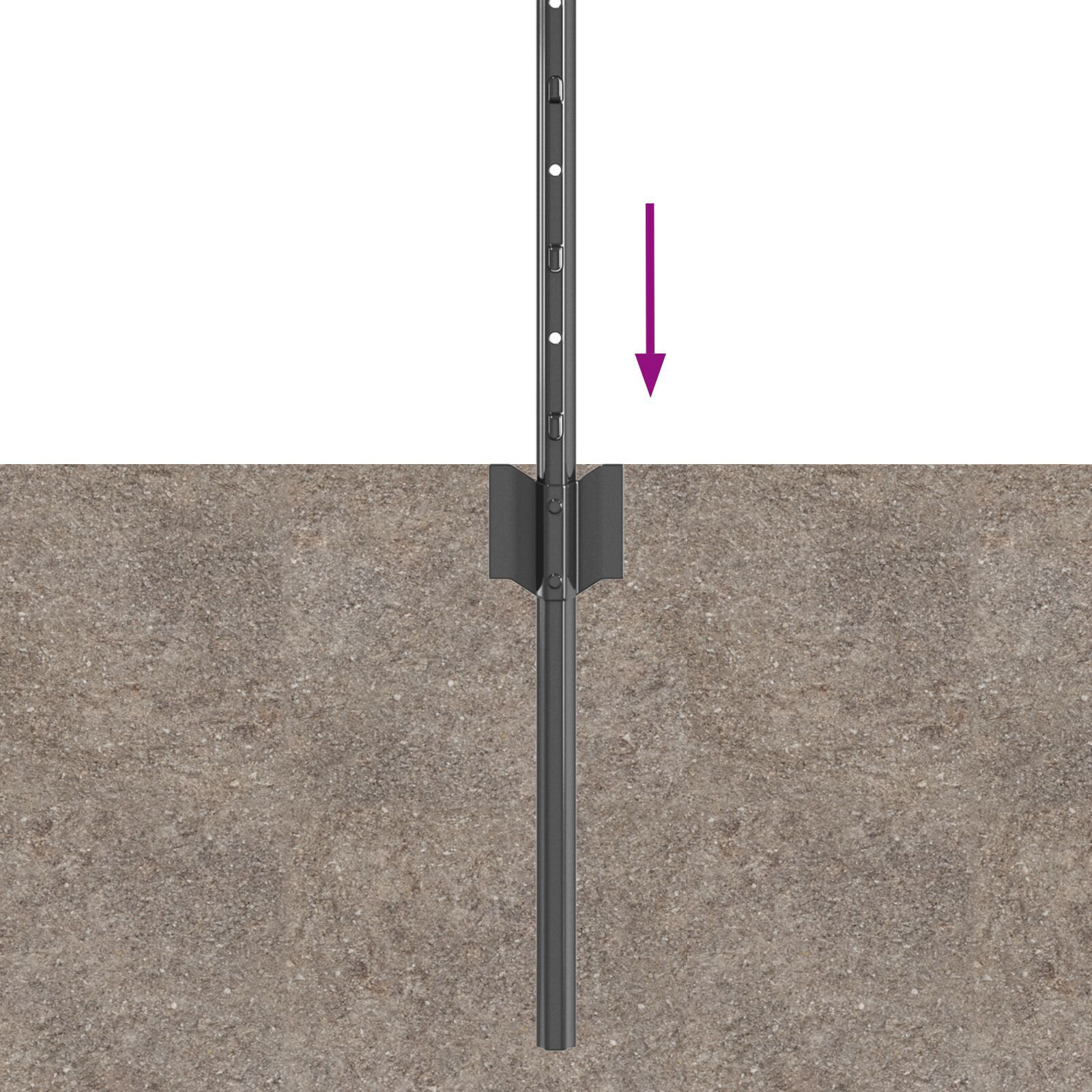 vidaXL Stâlpi de gard argintii 22 pcs Gri 50 x 0.8 m Metal vidaXL Stâlpi de gard argintii 22 pcs Gri 50 x 0.8 m Metal