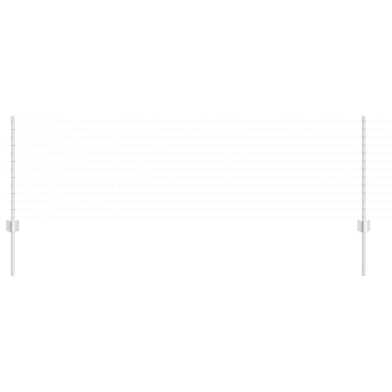 vidaXL Stâlpi de Gard Manual 22 pcs Argintiu 100 cm Oțel vidaXL Stâlpi de Gard Manual 22 pcs Argintiu 100 cm Oțel